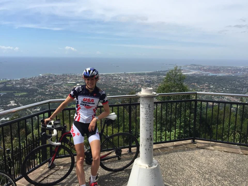 The top of Mount Keira, overlooking Wollongong