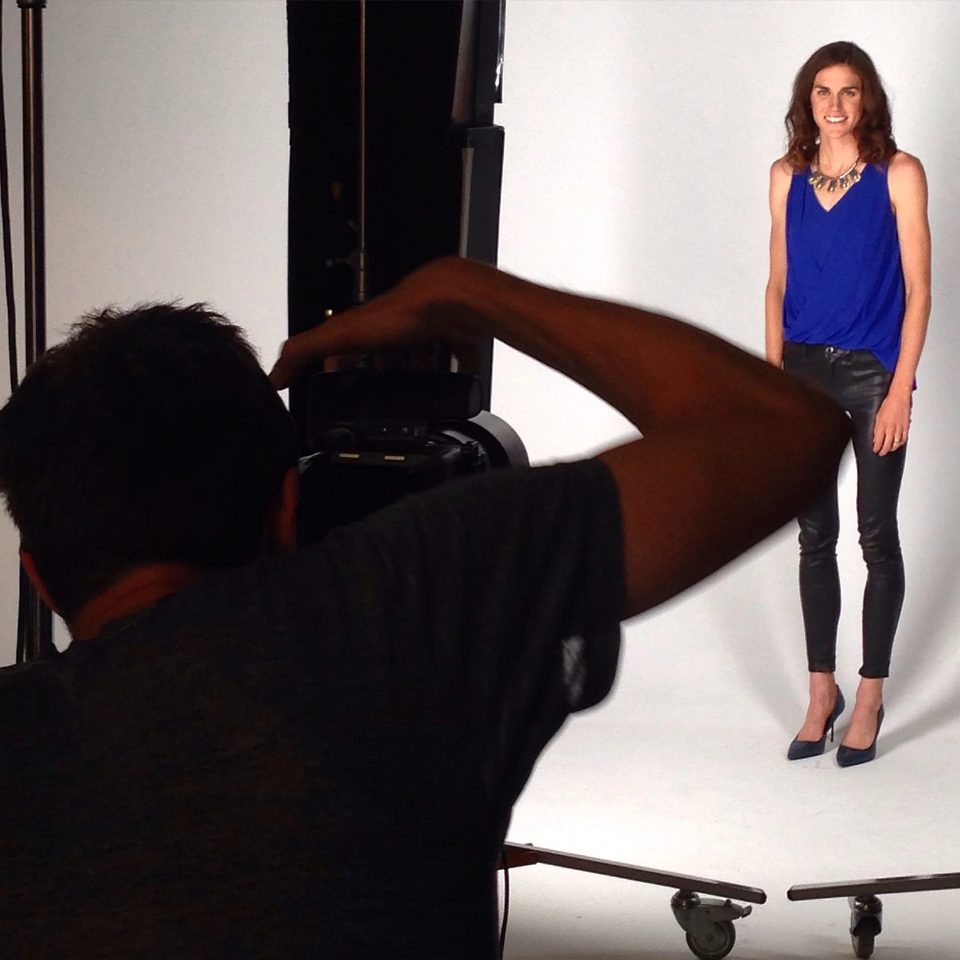 A photo shoot in San Fran with Visa after the Grand Final 