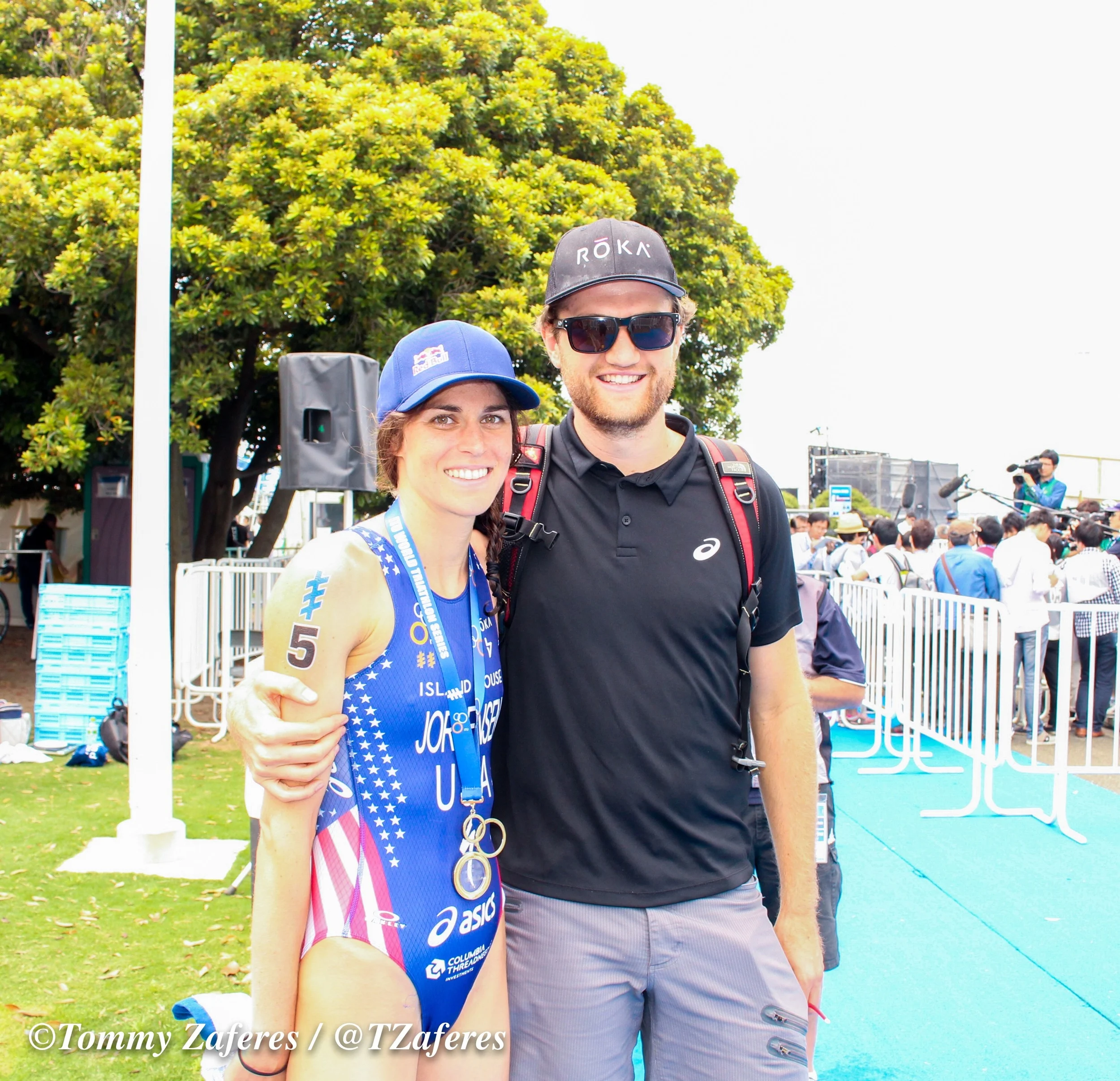 Patrick and me post race :) Photo thanks to Tommy Zaferes.