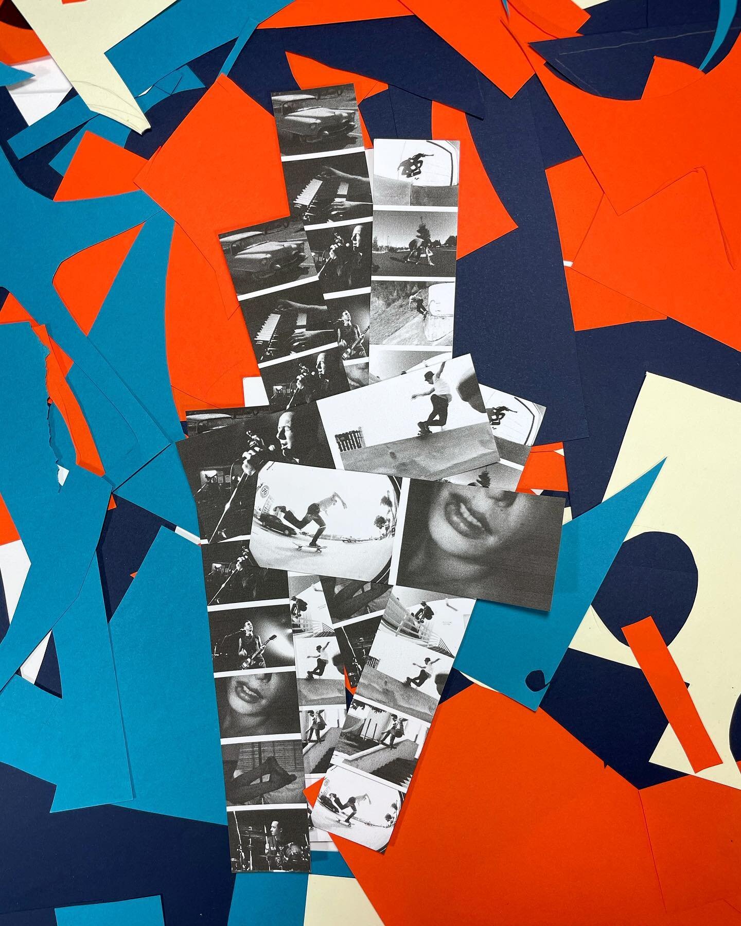 Joe Strummer - Coma Girl // Jason Adams - bag of suck 
. 
#joestrummer #jasonadams #collage