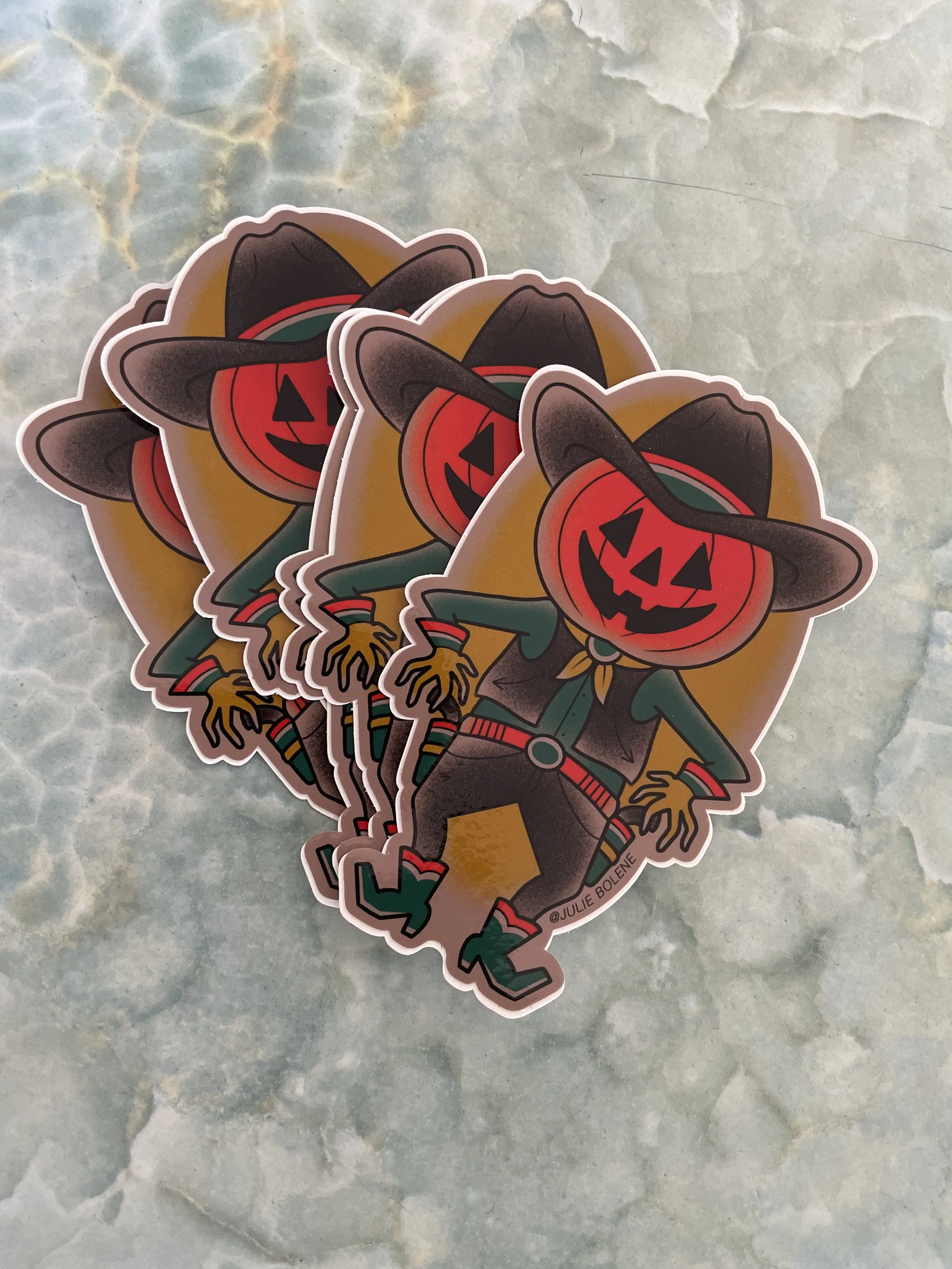 Cowboy Jack Sticker 5”