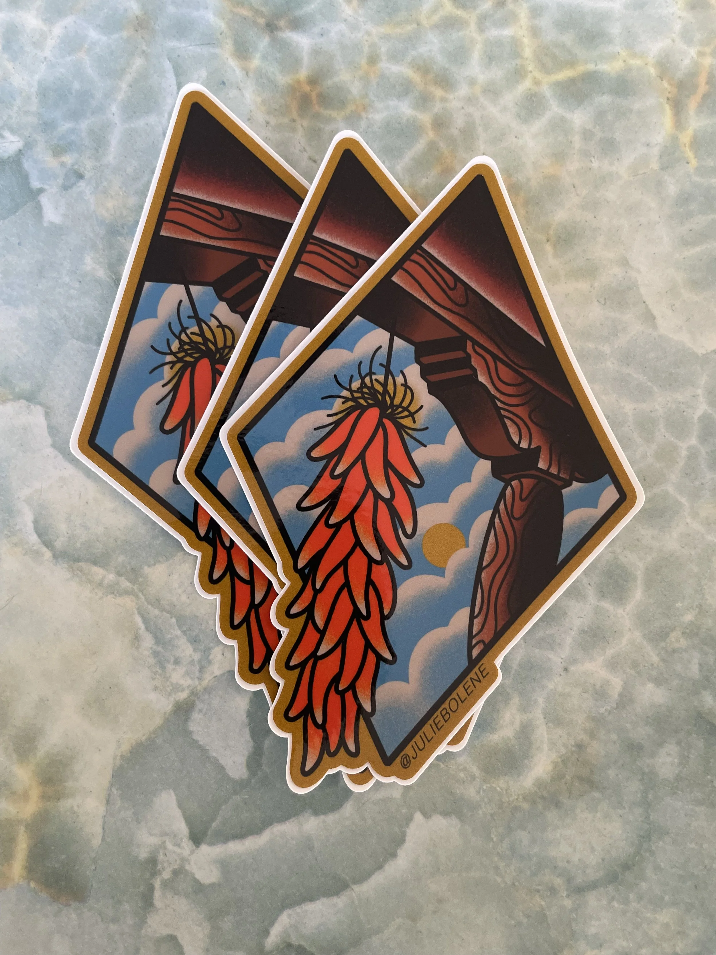Ristra Sticker 4”
