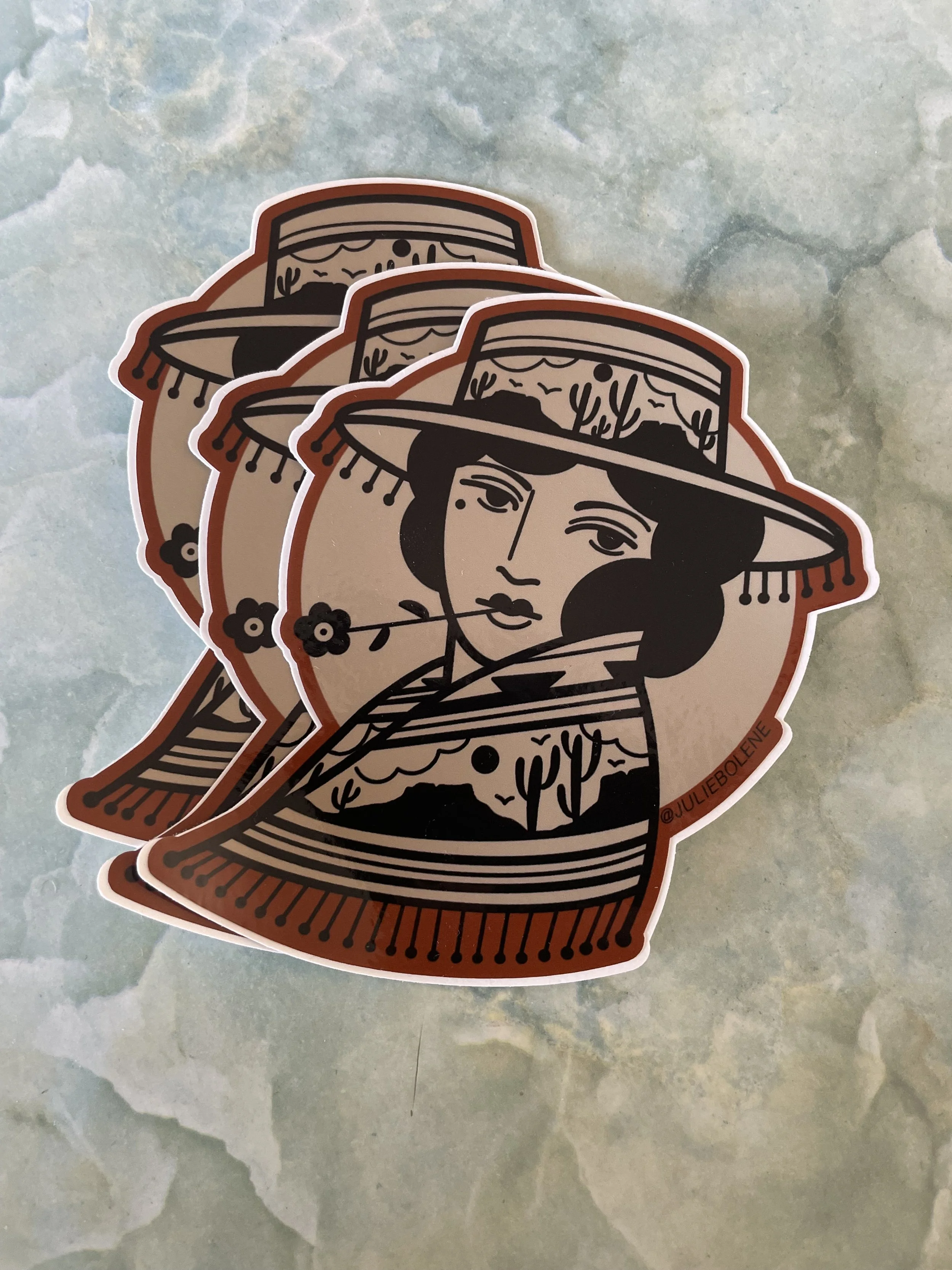 Desert Dreams Sticker 4”