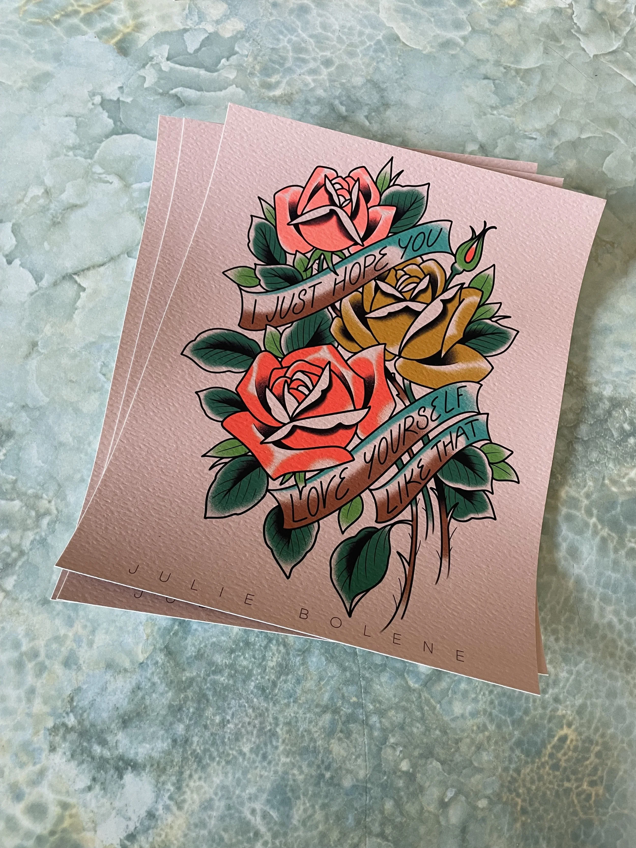 My Rose Print 8x10
