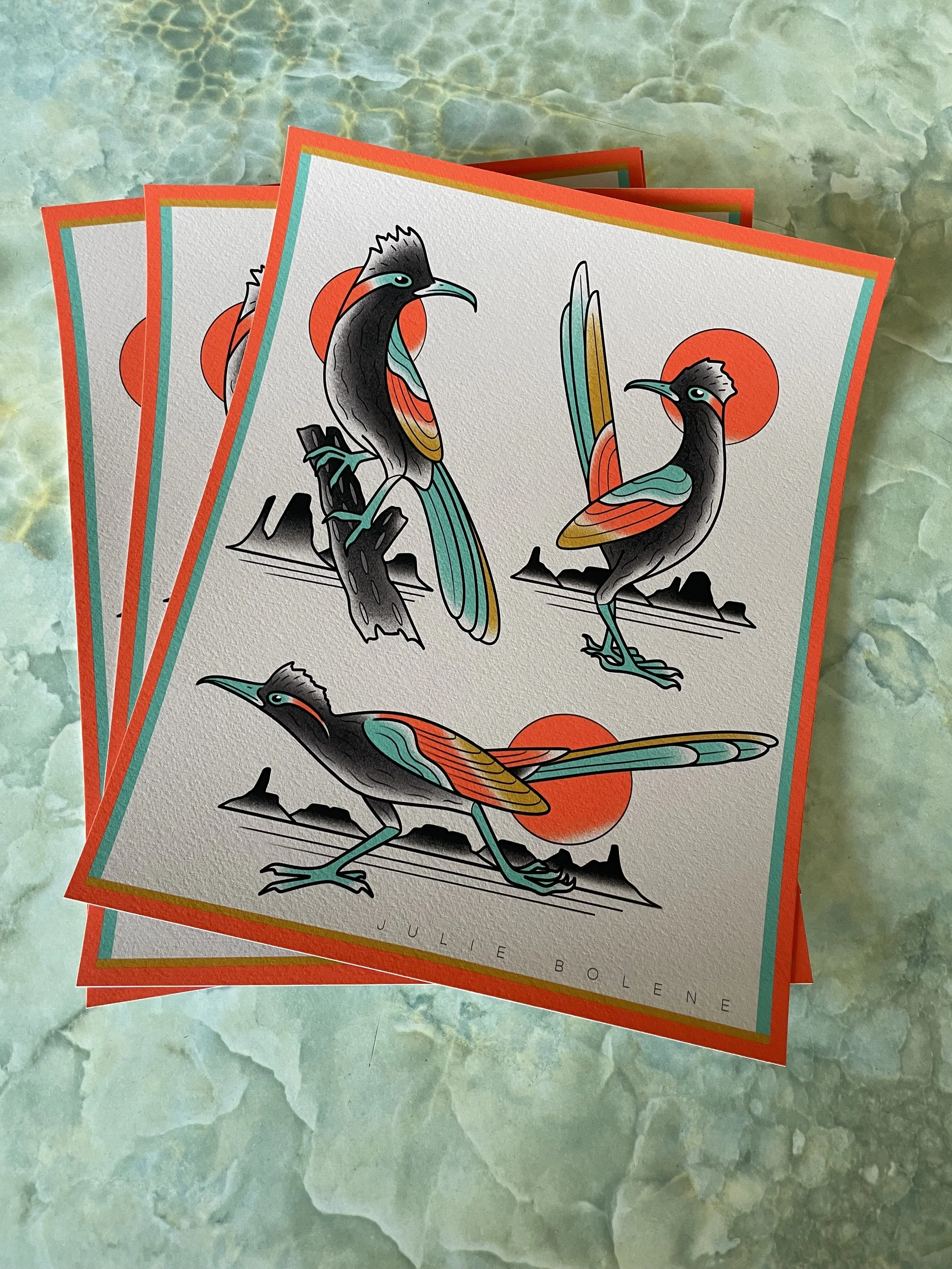 Roadrunner Print 8x10