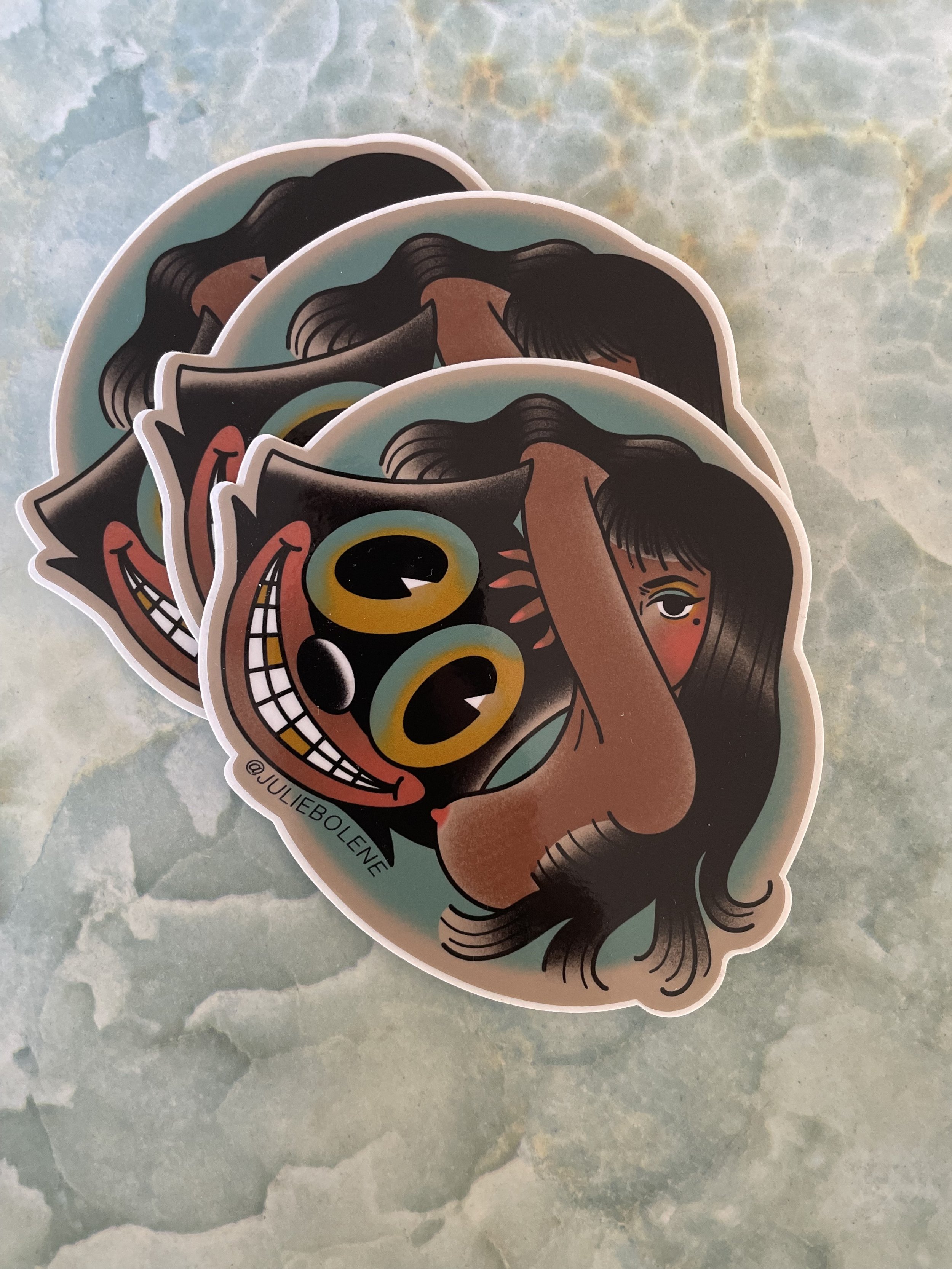 Kat Sticker 4”
