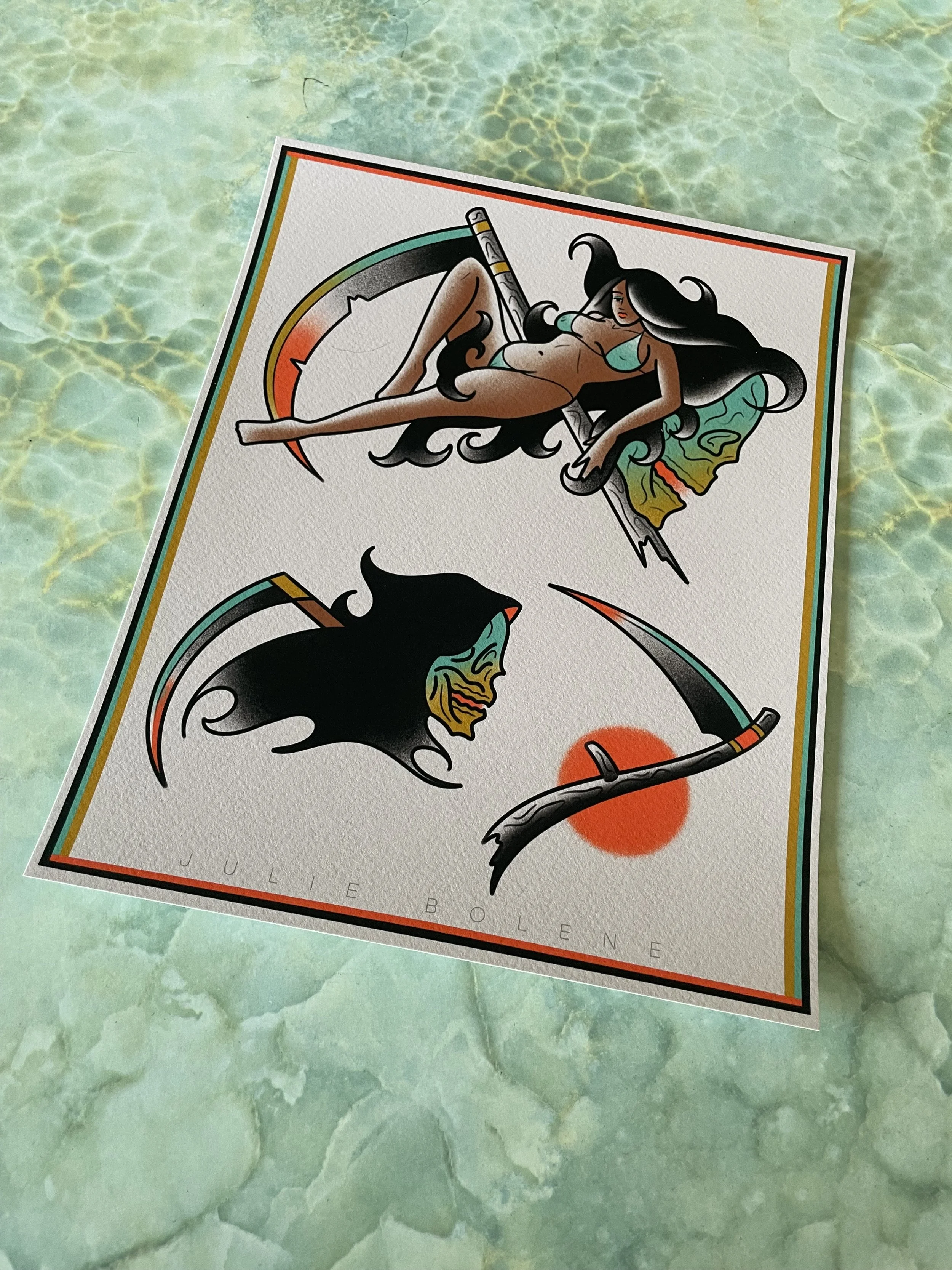 Reaper Print 8x10