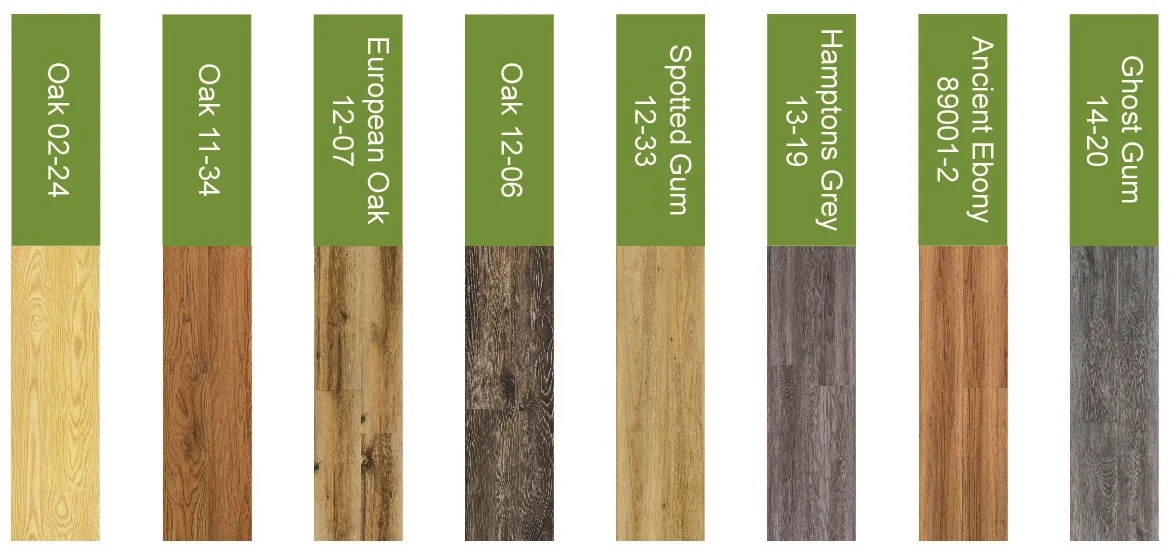 StoneLoc - Colour Chart (waterproof boards)