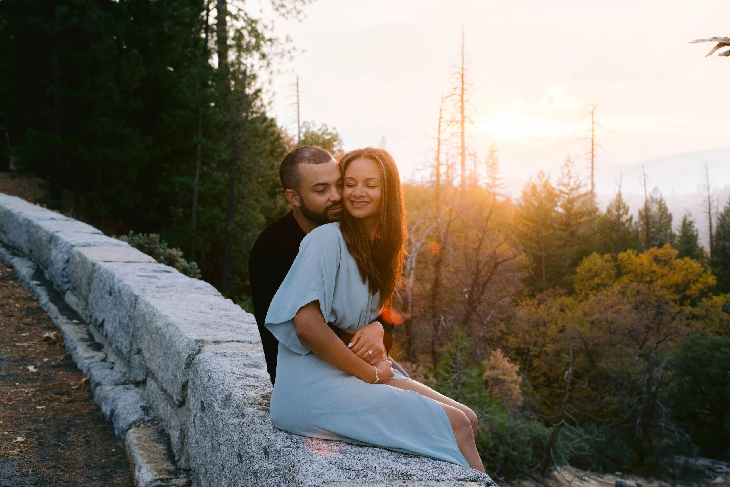 A Perfect Chemical Romance  | Yosemite Fall Engagement