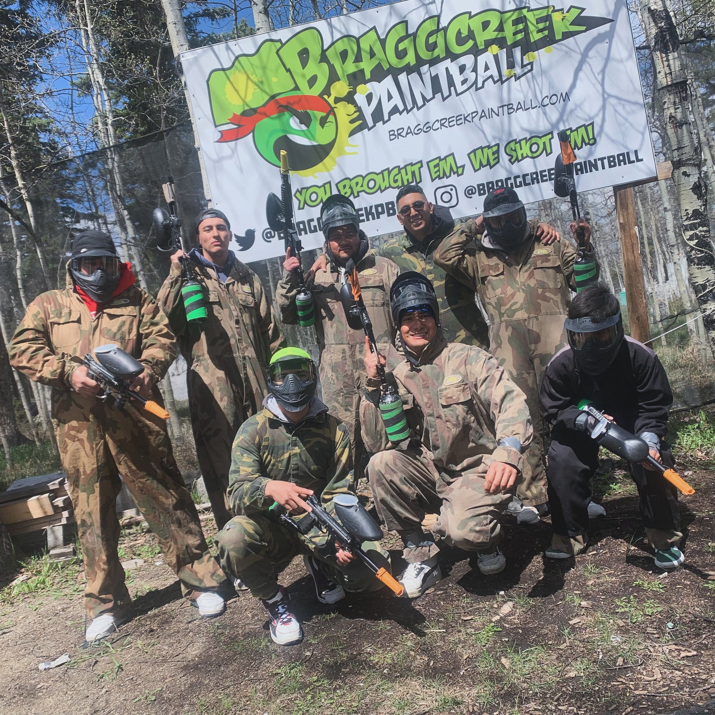 It&rsquo;s not too late to book your weekend paintball adventure! Call 403-483-4957 to reserve your group today 
 
 
 

 

#braggcreek #yyc #calgary #alberta #canada #outdoors #extremesports #paintball  #growpaintball #paintball4life #paintballing #p