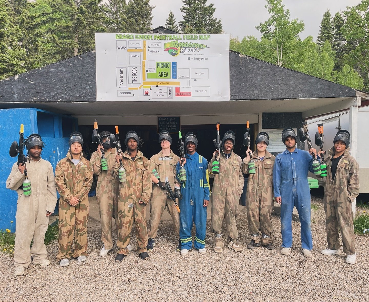 Bragg Creek Paintball Calgary Alberta