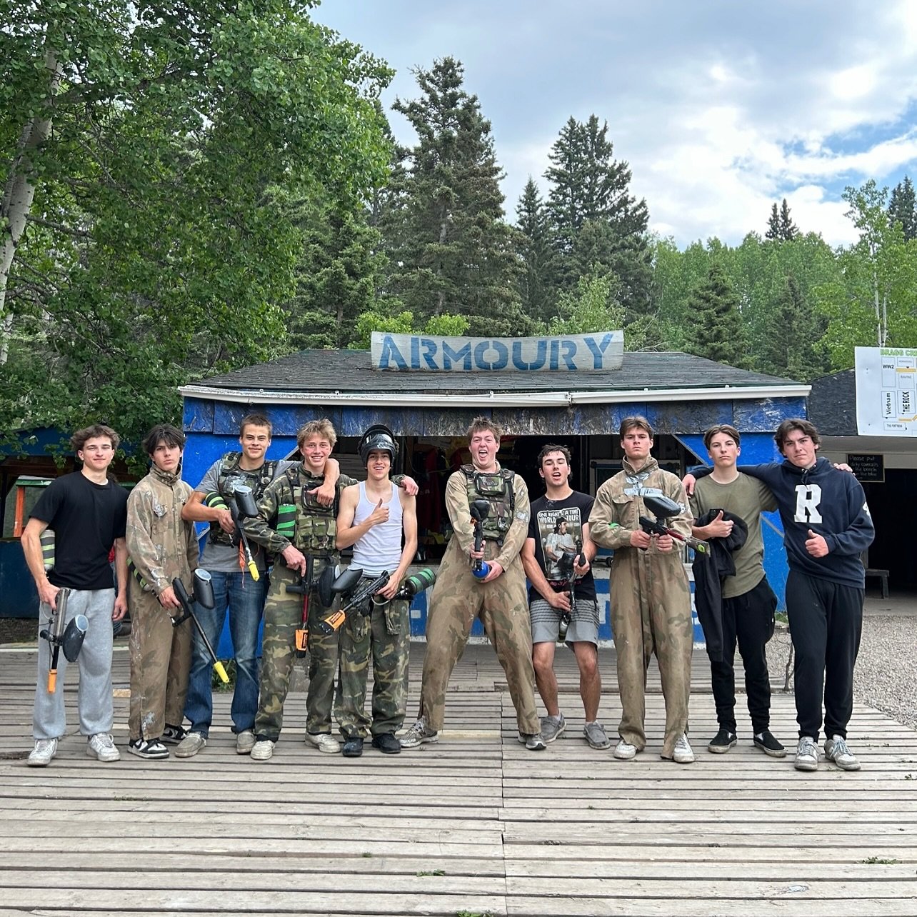 Schools out for summer! We are open 7 days a week. Come on out and enjoy the fun! 
 
 
 
 

 

#braggcreek #yyc #calgary #alberta #canada #outdoors #extremesports #paintball  #growpaintball #paintball4life #paintballing #paintballers #paintballtime #
