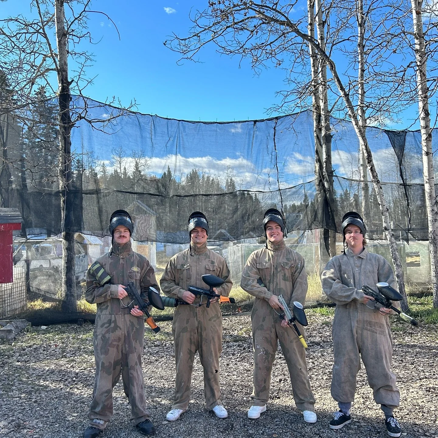 Final weekend of the 2025 season! We have today and tomorrow. Call 403-282-8079 to book your paintball adventure before the season ends 
 
 
 
 
#braggcreek #yyc #calgary #alberta #canada #outdoors #extremesports #paintball  #growpaintball #paintba