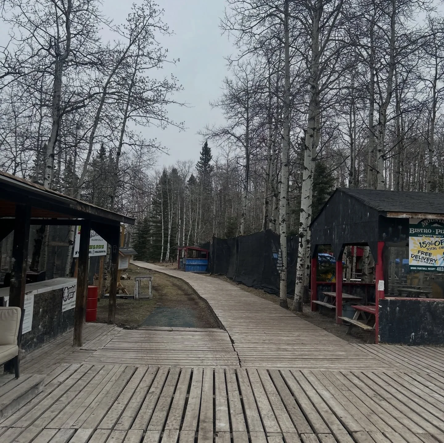 Snow in Calgary? Not here!! 🫟🌲

While the city is buried, Bragg Creek Paintball is open and ready to play!! 

Pack up the crew and escape winter for a few hours &mdash; nothing melts stress faster than a day on the field.

📍 Bragg Creek, AB &mdash