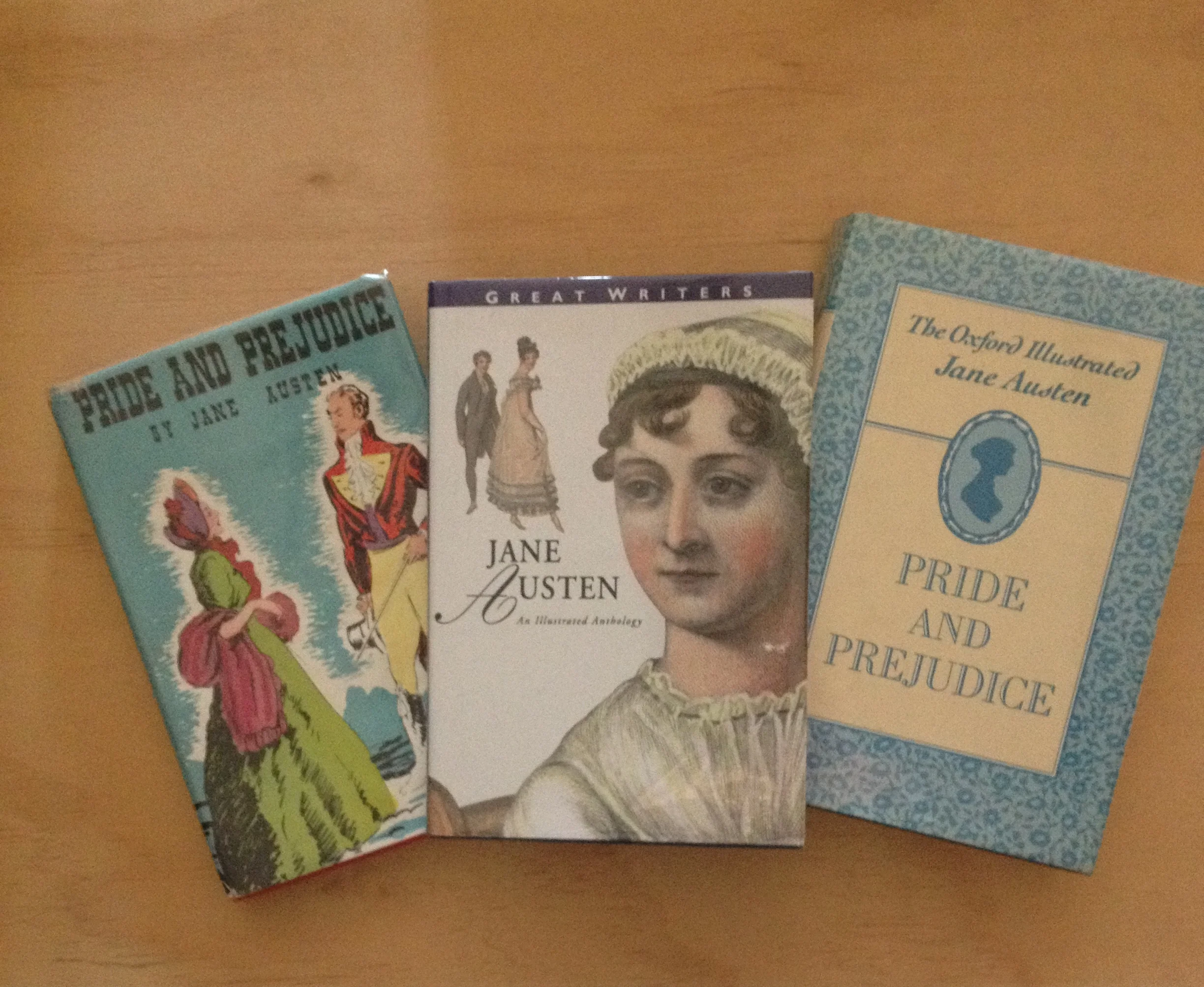 Jane Austen and Pride and Prejudice is a favourite title for book collectors.