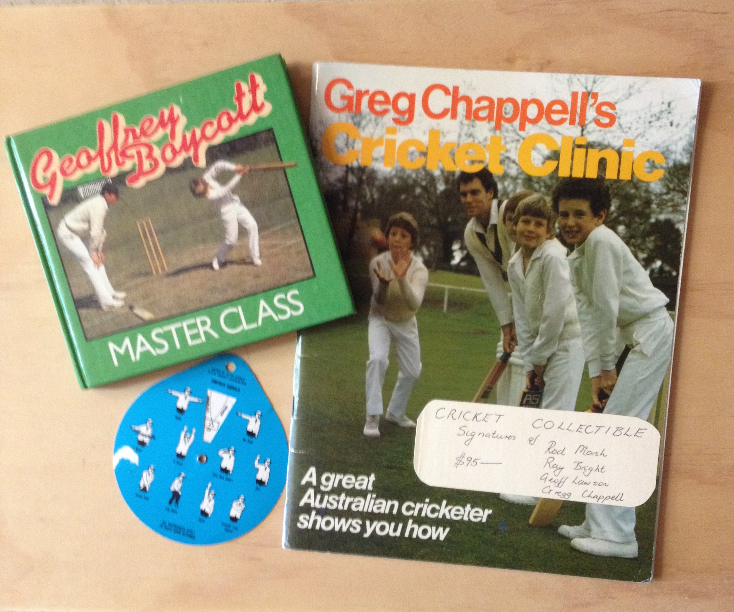 Example of Cricketing Ephemera Available At Love Vintage Books Willoughby