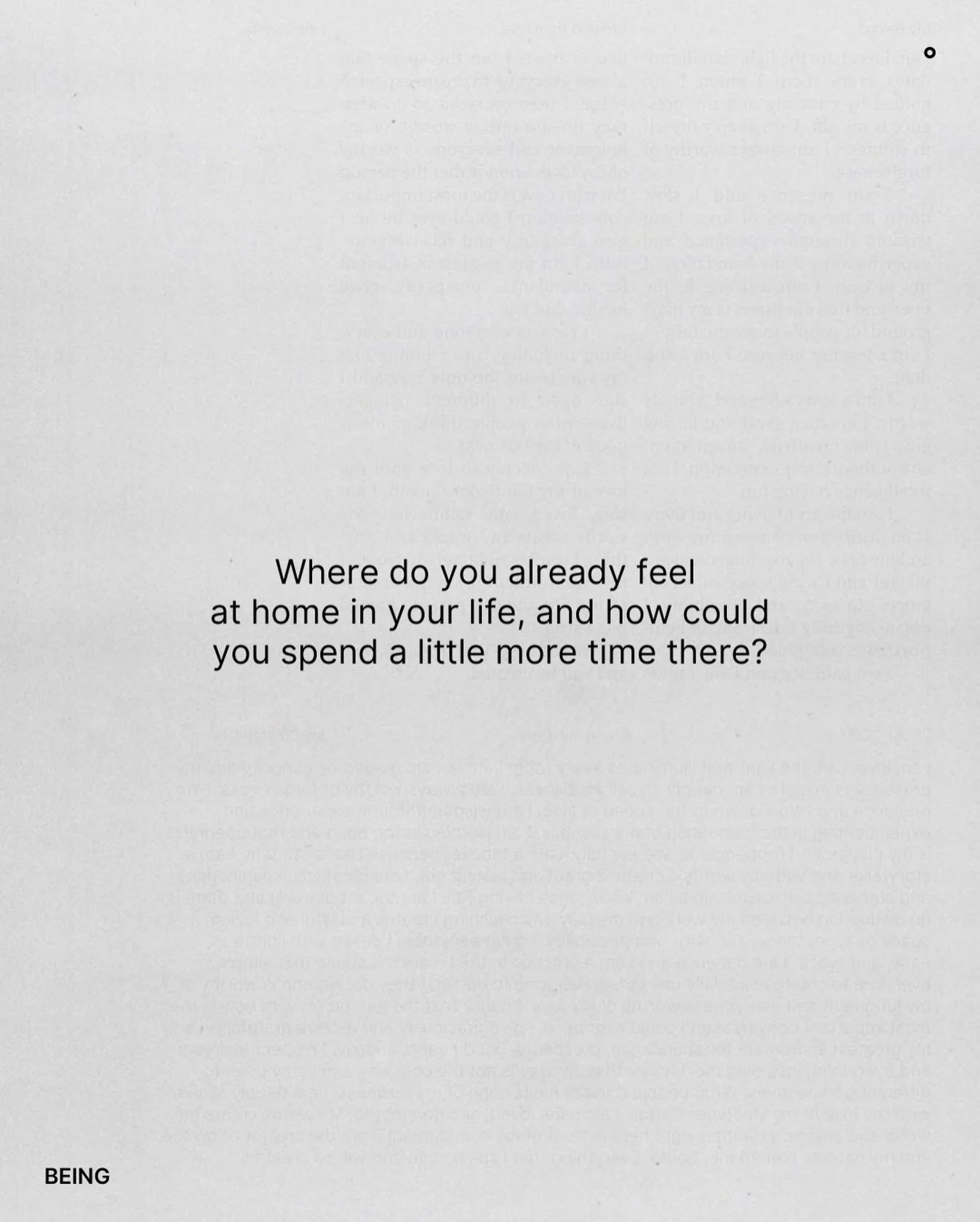 One of my clients recently asked me for something to muse on before our Seasonal Reflection.

So I took a moment to meditate with her in mind.

She has this elegant presence about her.
I loved what came through,
and wanted to share it here.

So often