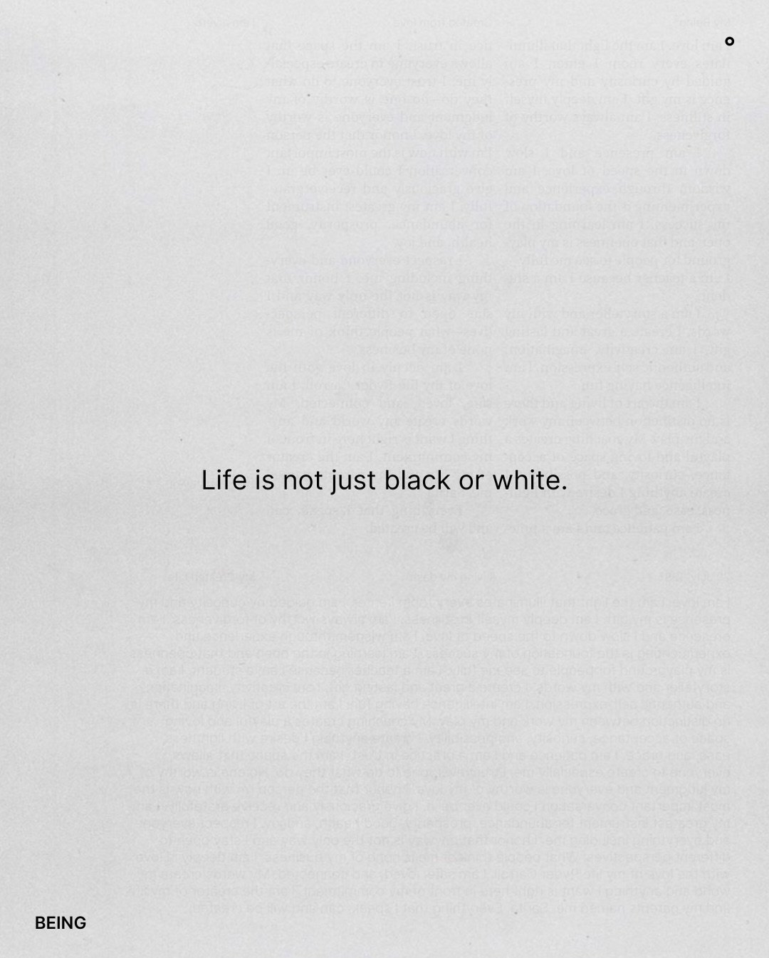 Binary thinking is a signal of fear. Fear narrows what you can see.

Discernment widens what you can choose. More range. More options.

If you&rsquo;re curious about living from creativity, love and trust rather than fear, join my mailing list for in