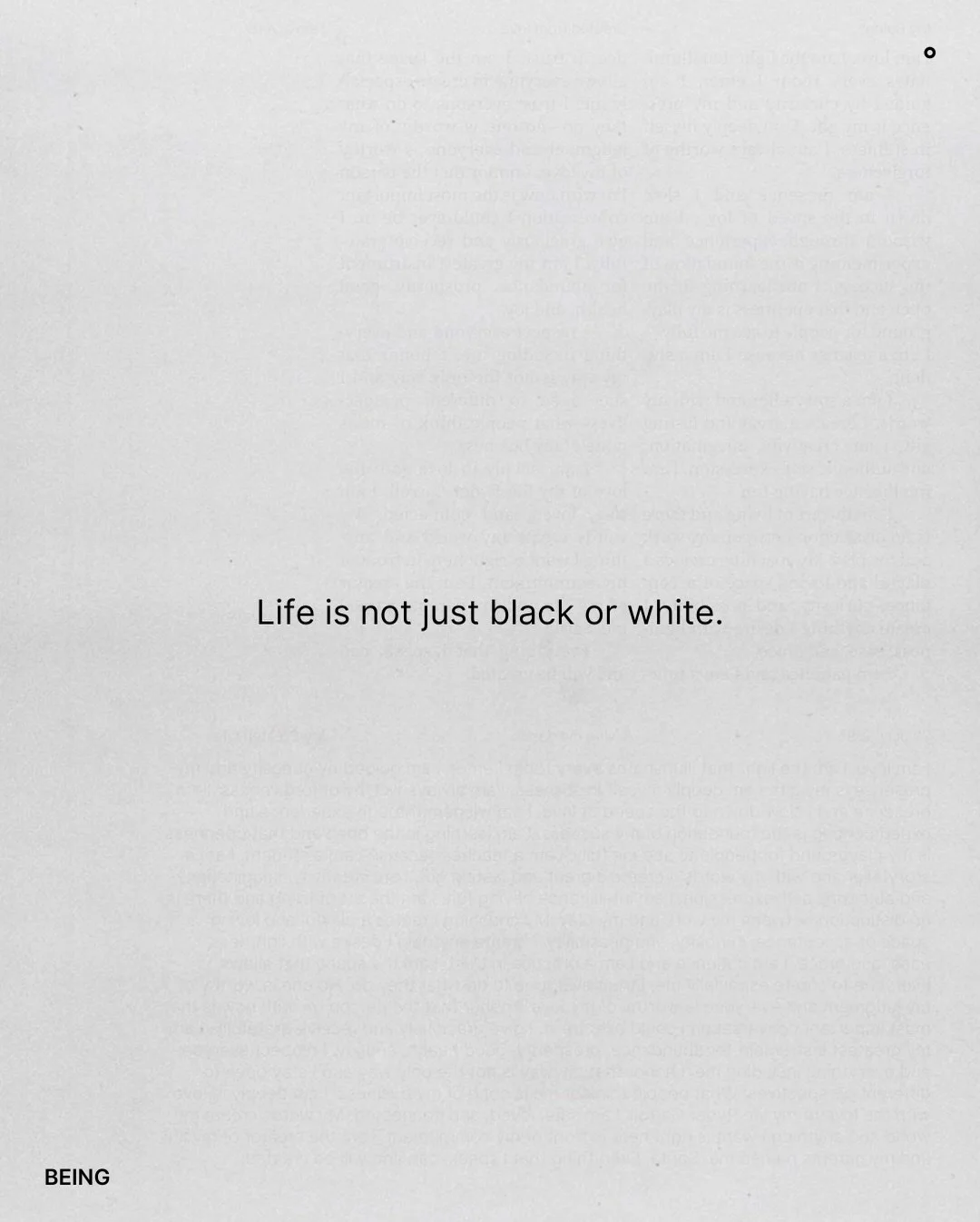Binary thinking is a signal of fear. Fear narrows what you can see.

Discernment widens what you can choose. More range. More options.

If you&rsquo;re curious about living from creativity, love and trust rather than fear, join my mailing list for in