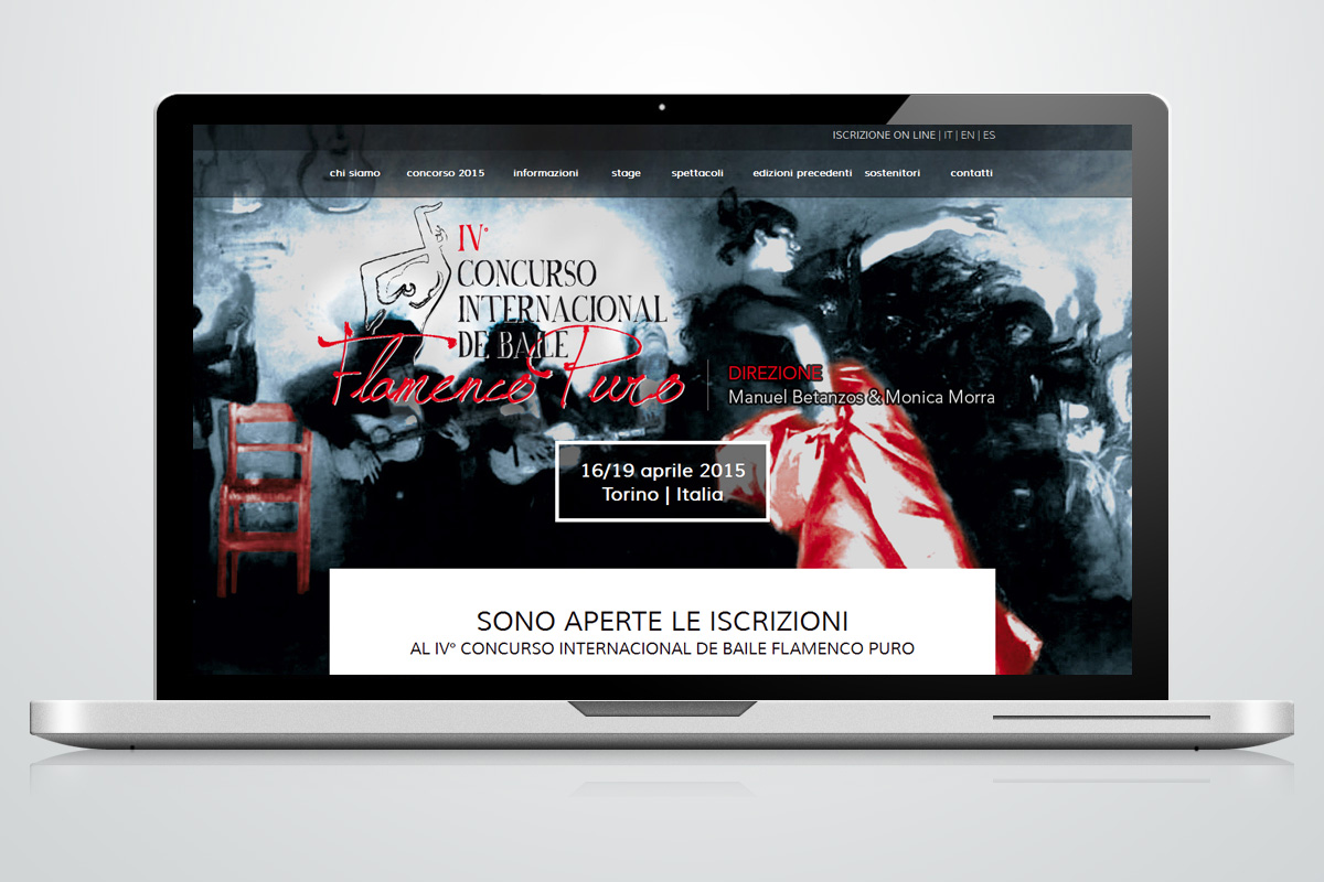 Website - Concurso Flamenco Puro