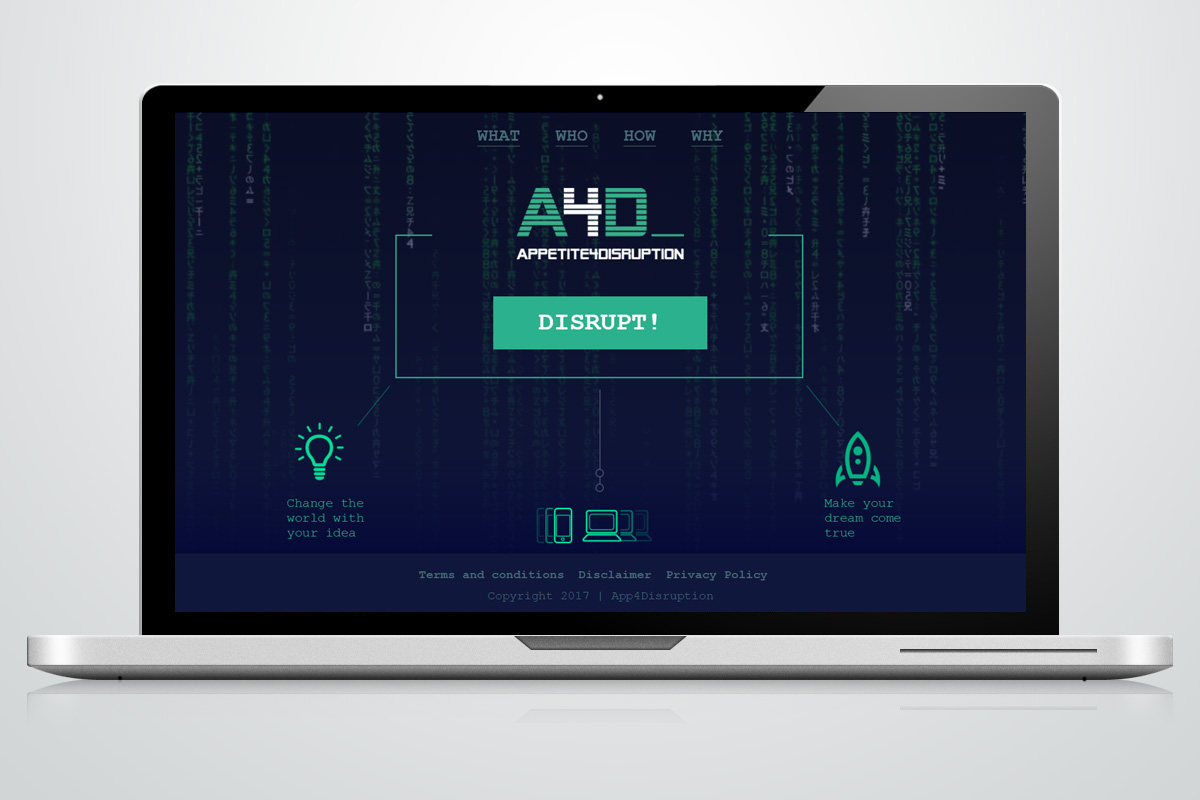 Website - Appetite4Distruption