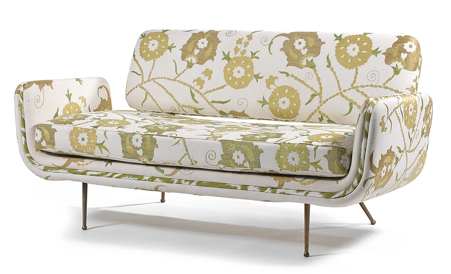  Alexander Girard, (1907-1993) &amp; Herman Miller, A Basket Work and lacquered Metal Sofa, c.1968, Tajan Paris 