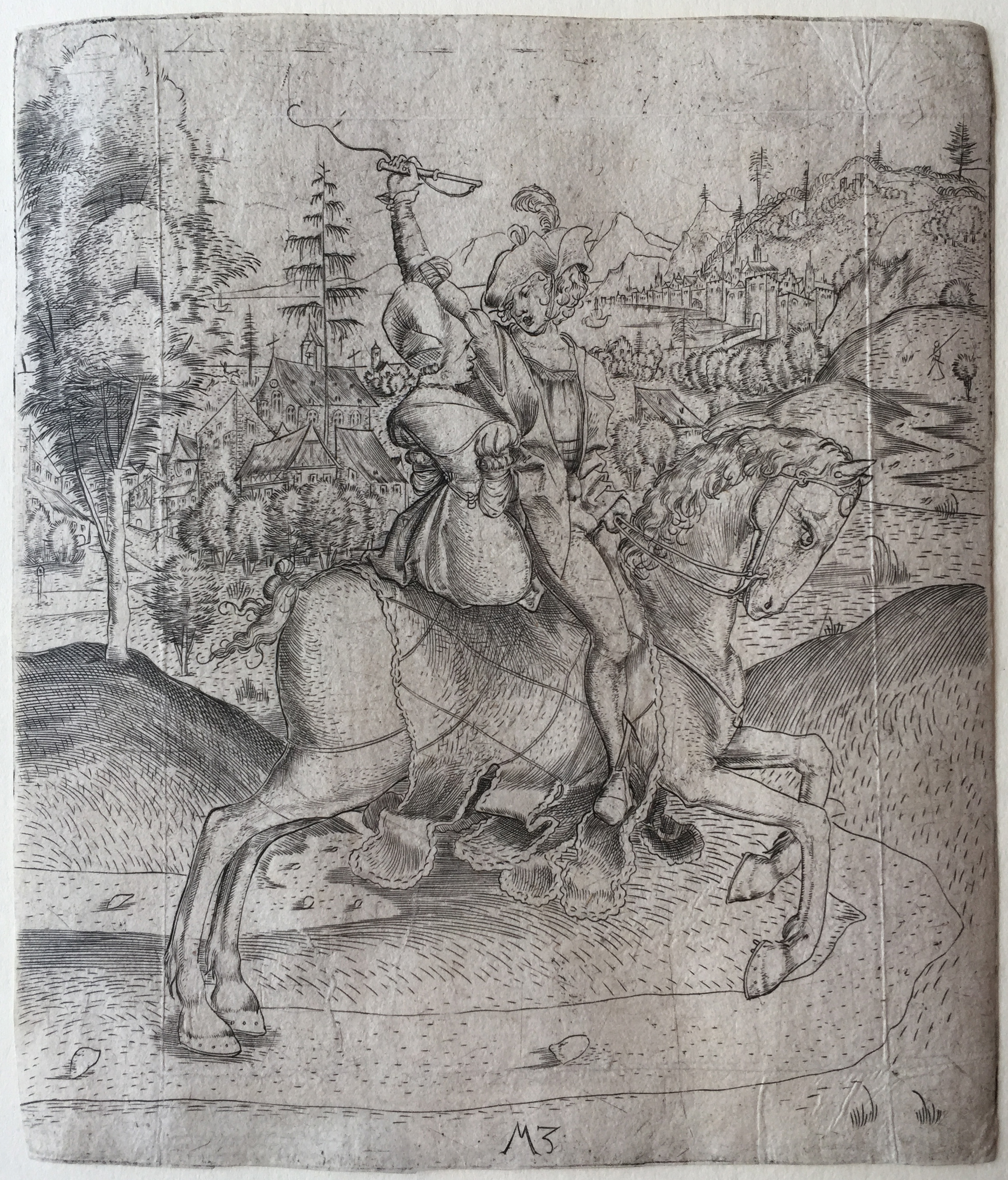 Zasinger 'The Knight and the Lady on horseback'