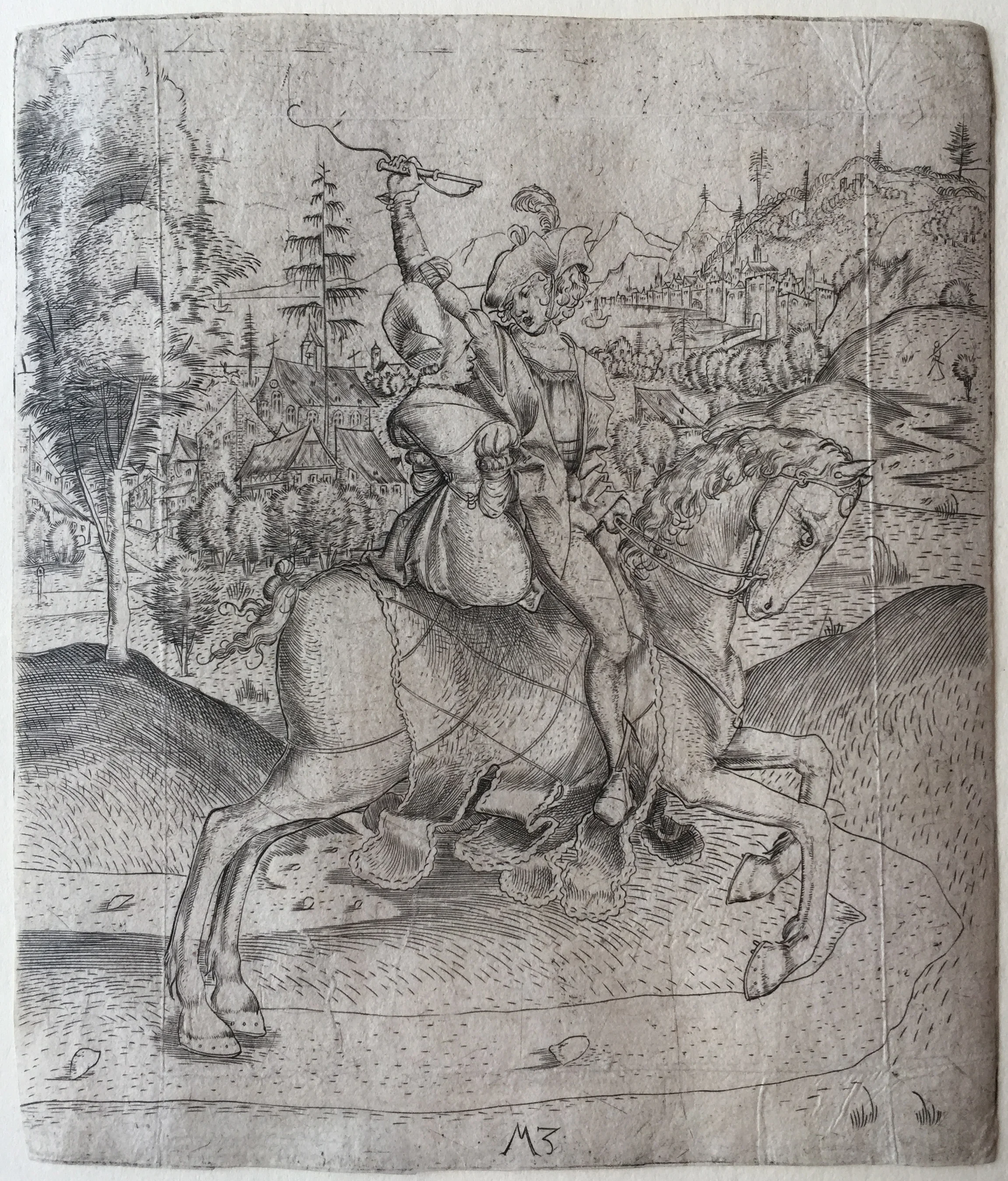 Zasinger 'The Knight and the Lady on horseback'