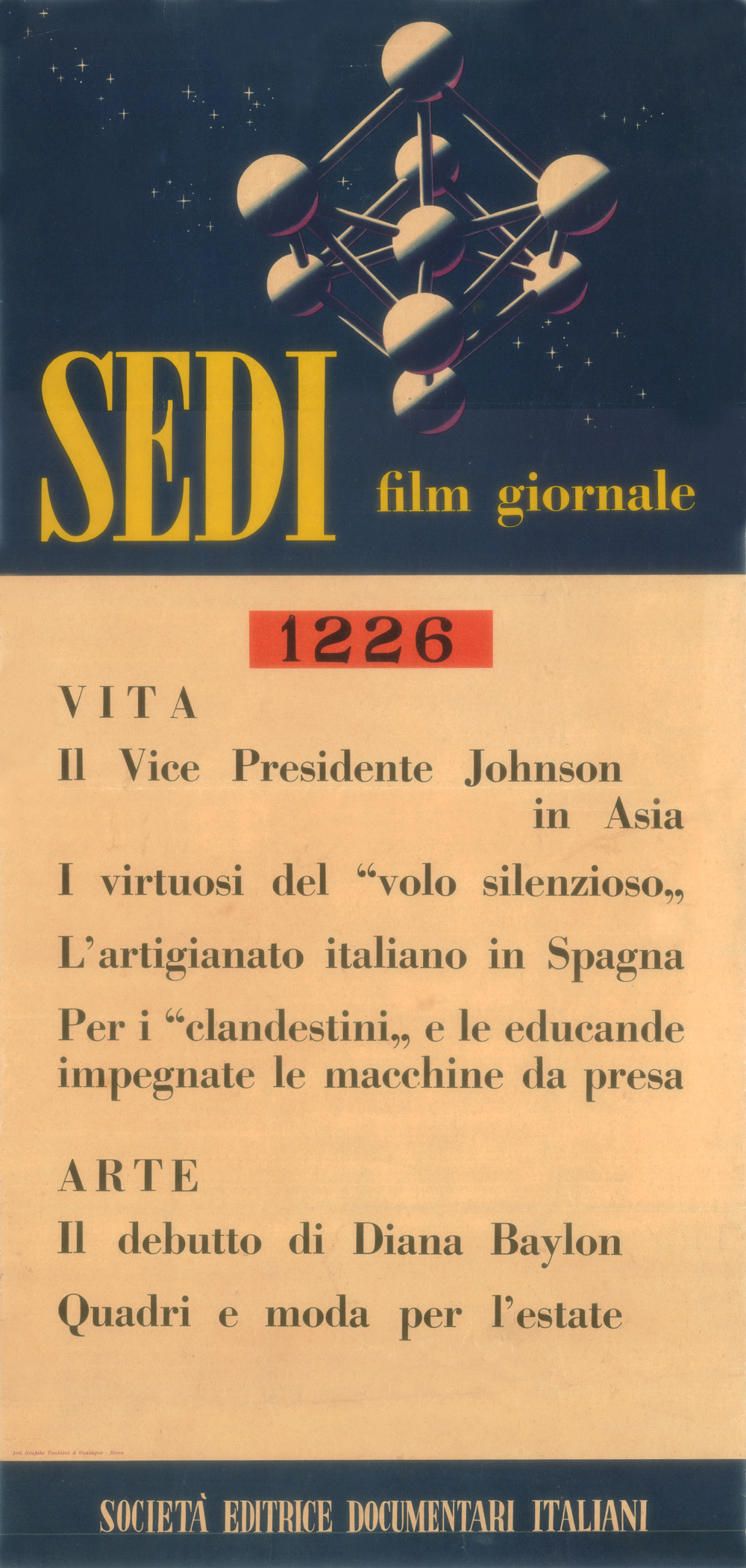 SEDI cinegiornale 1961