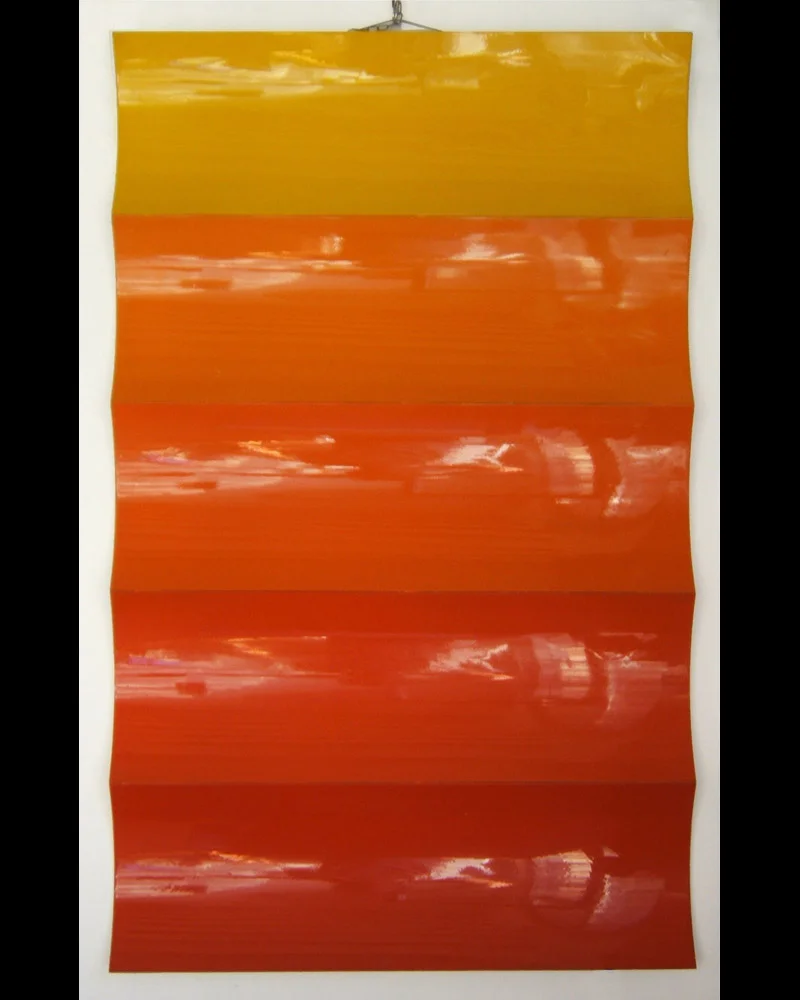 Senza titolo, 1968 metallo verniciato, 118x70cm