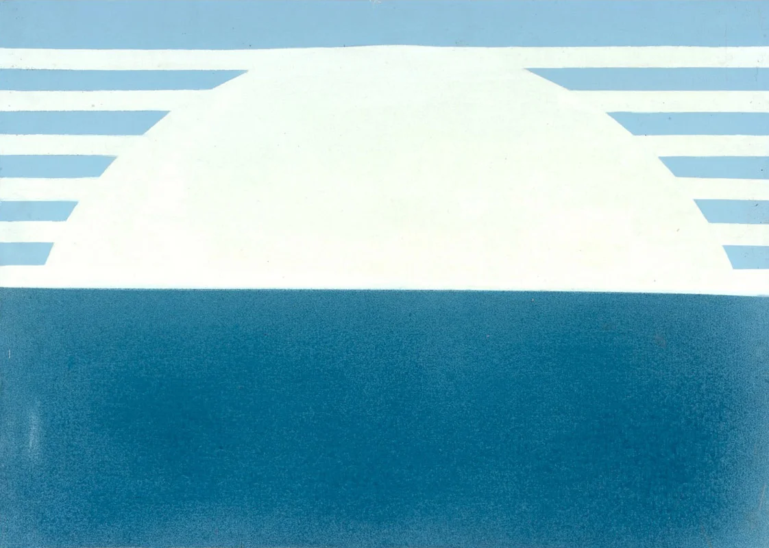 Senza titolo, 1966 olio su tela, 50x70 cm