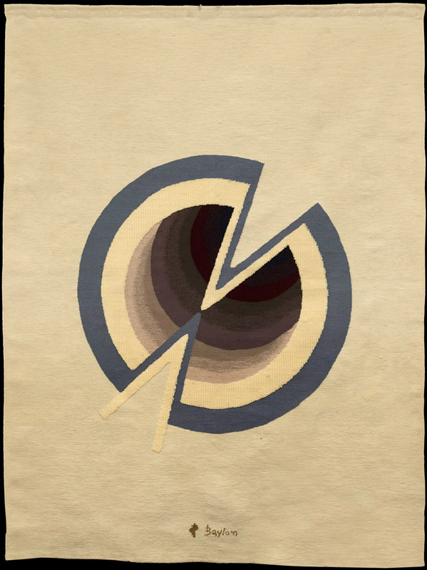 Senza titolo, 1970 arazzo in lana, 193x148 cm