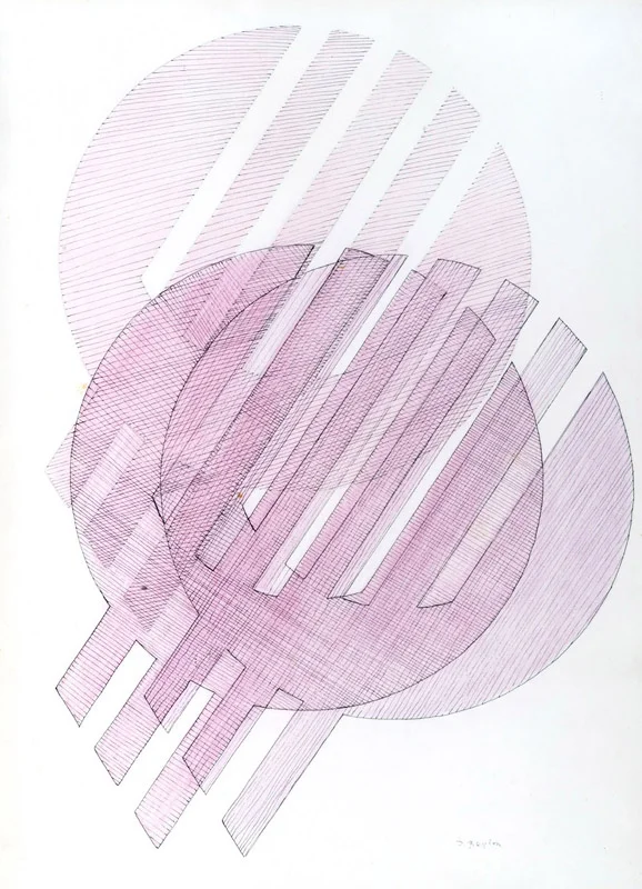 Bozzetto per scultura, s.d. inchiostro e gessetto su carta, 70x50 cm