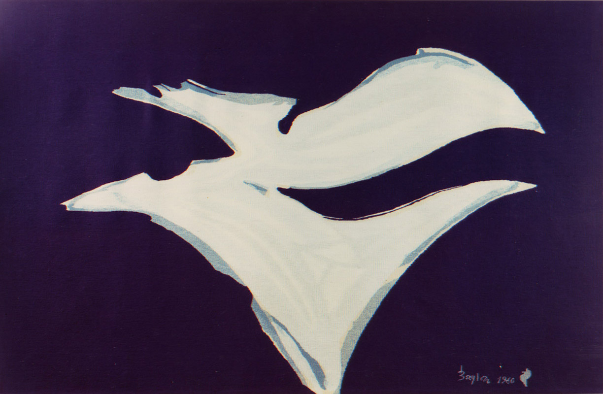 Volo, 1960 arazzo in lana, 134x206 cm