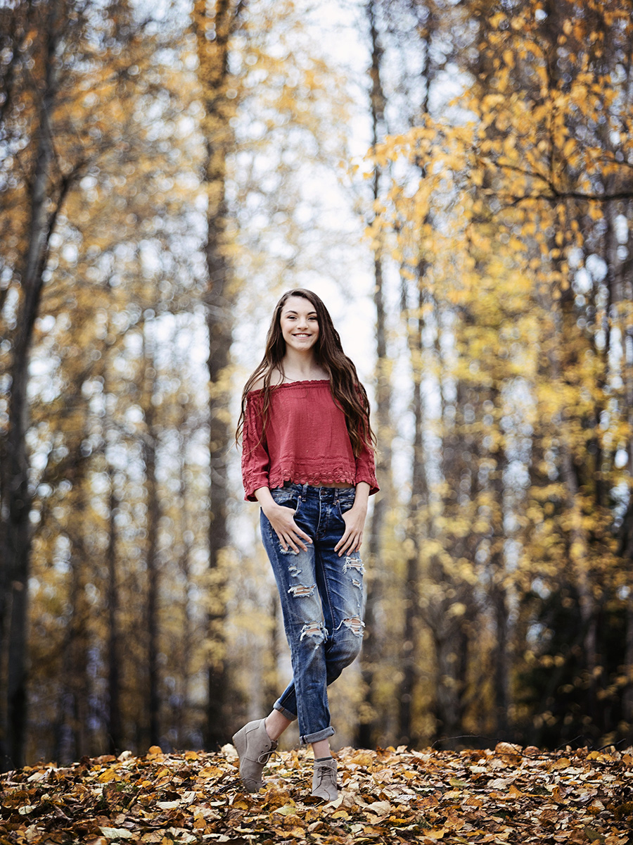 Anchorage High School Senior Photography