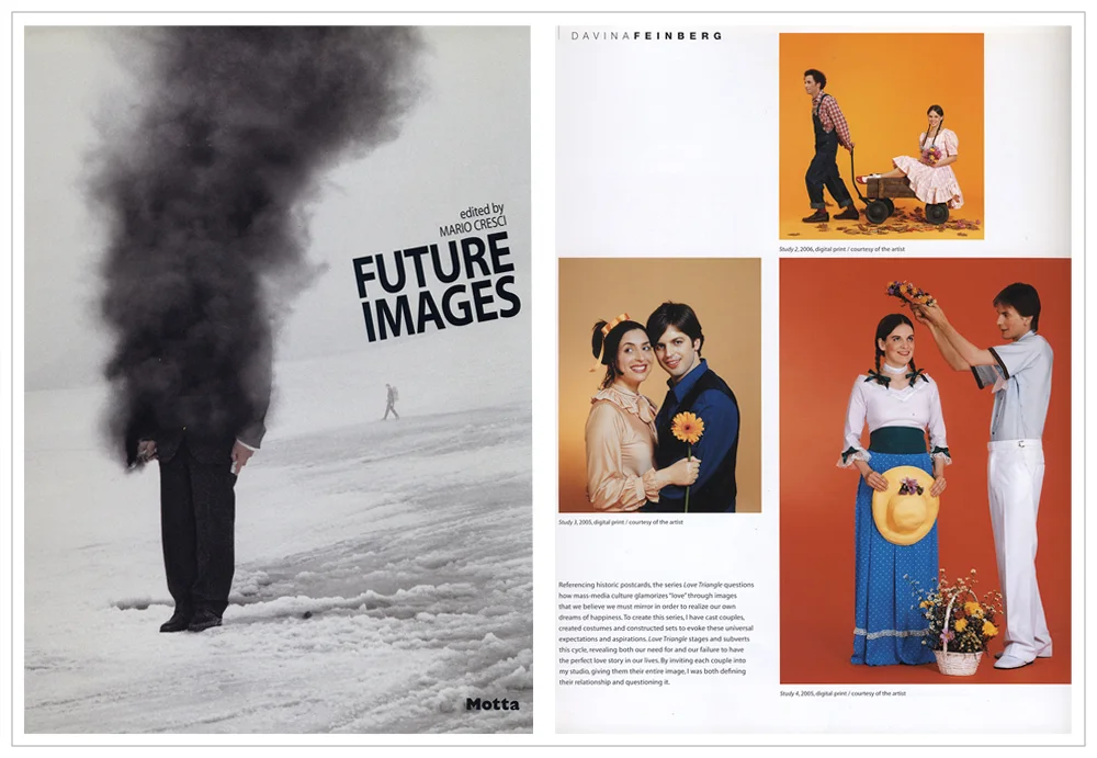  Future images book publication, Italy - "Love triangle" series. 2009