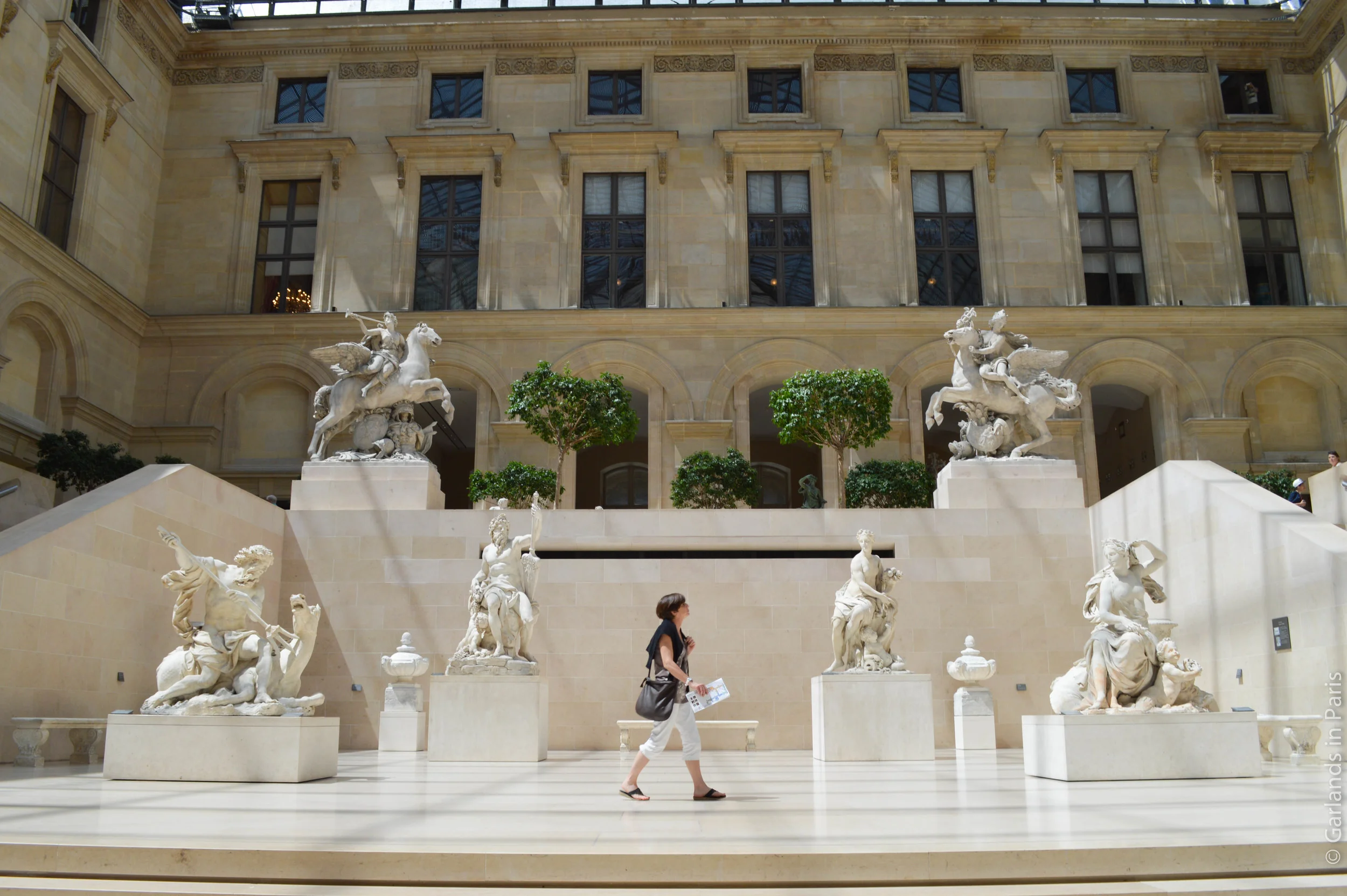 Expulsion from the Garden The Louvre's Cour Marly — Imaginibus