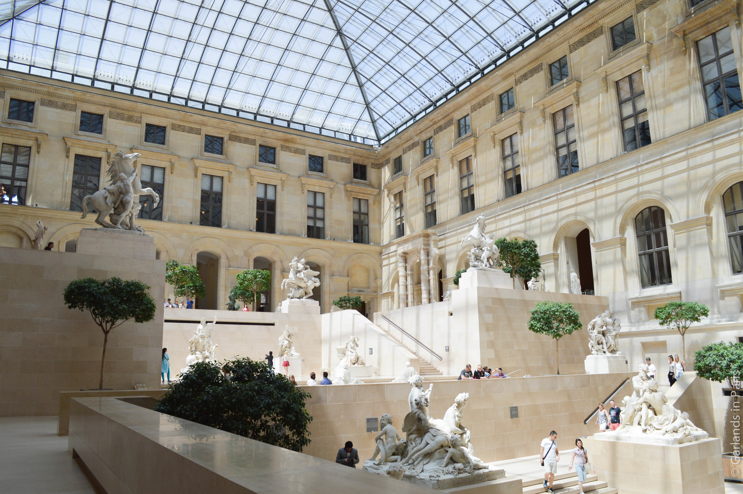 Expulsion from the Garden The Louvre's Cour Marly — Imaginibus