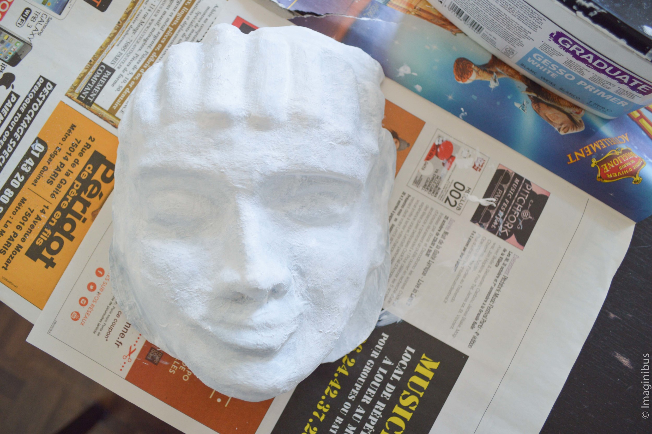 Making a Papier-mâché Mask — Marina Gross-Hoy