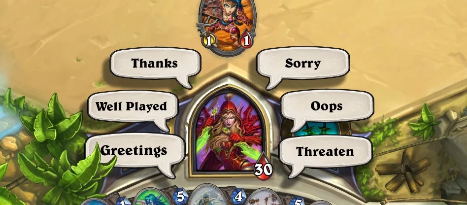 Hearthstone screenshot from Gabe Wood
