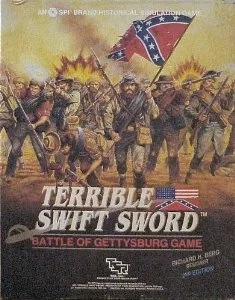 Terrible Swift Sword: the only game to last longer than the actual battle of Gettysburg. Image from Amazon. 