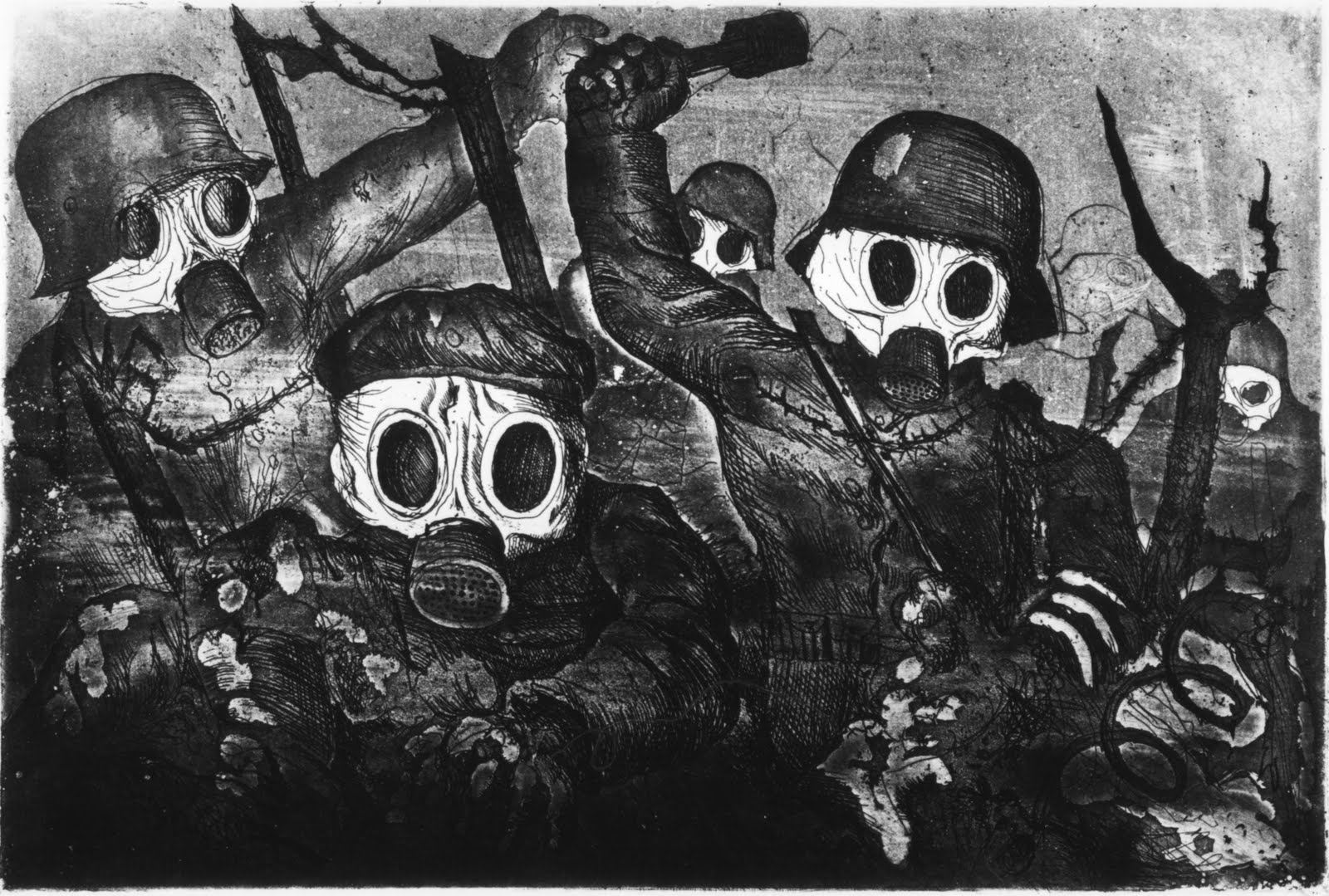 Faial Gebruikelijk vertegenwoordiger BANNED MEDIA MONTH #2: Der Krieg, by Otto Dix (1924) — SEVENCUT