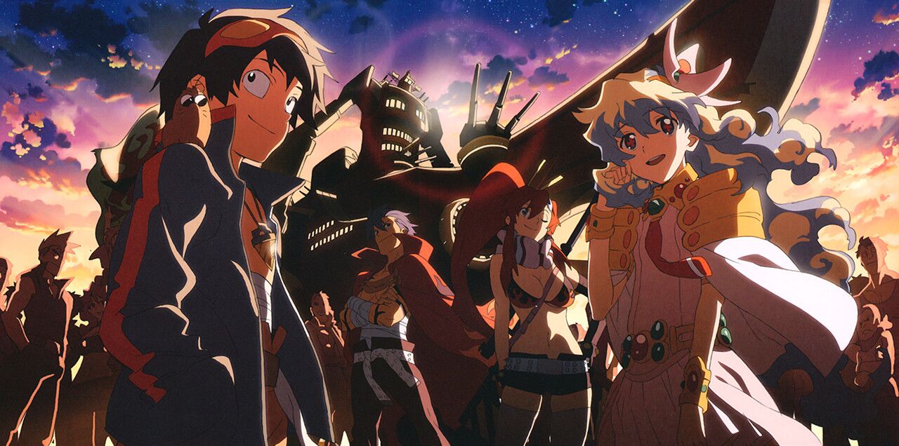 Tengen Toppa Gurren Lagann #1 - Anime & Manga  Gurren lagann, Anime  background, Mecha anime