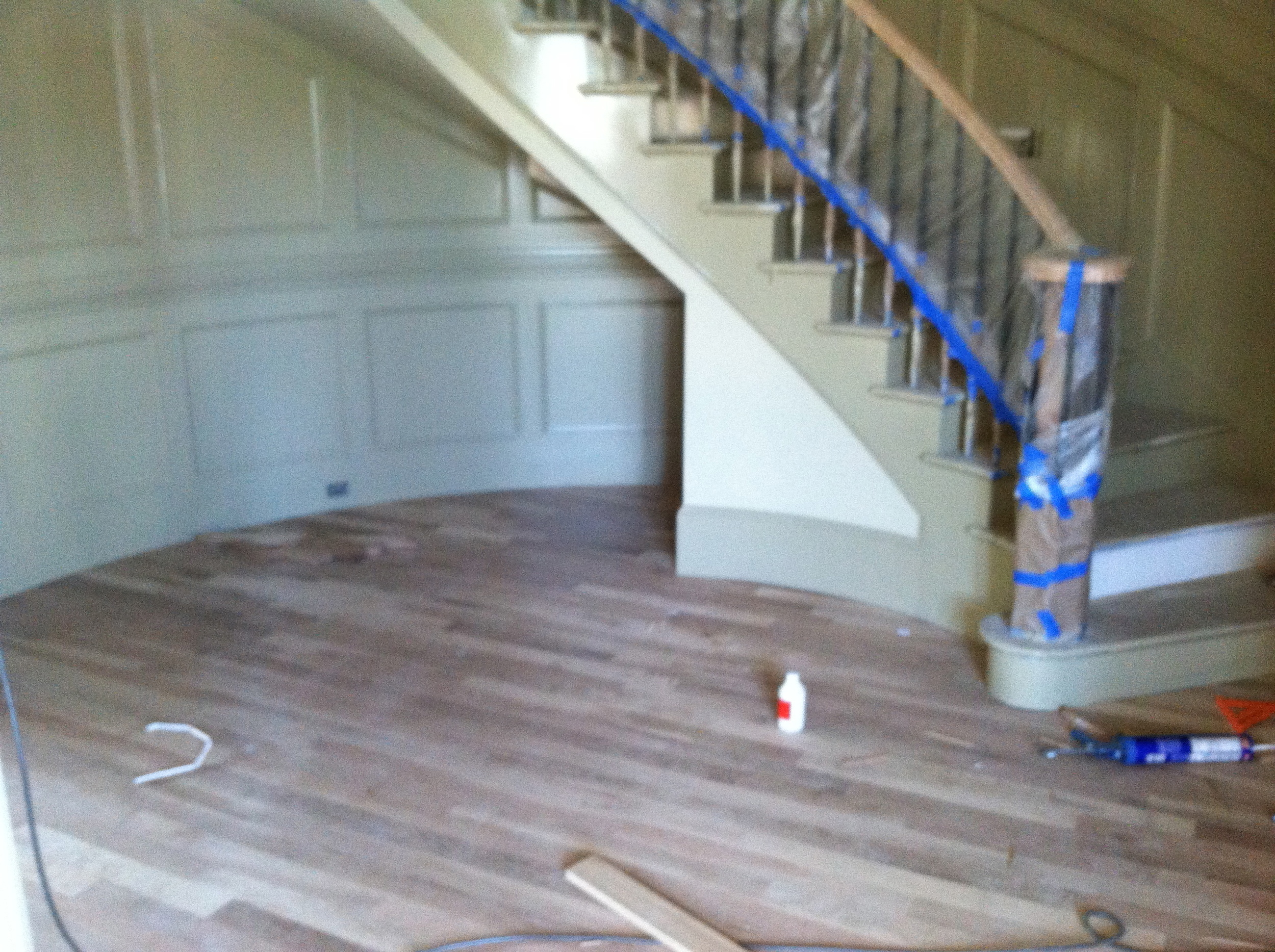 Unfinished White Oak, Legend Homes, Perkins Flooring