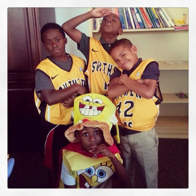  Halloween 2013: Youth Empowerment Project 'WEENSTERS pose in their 'WEEN DREAM costumes 