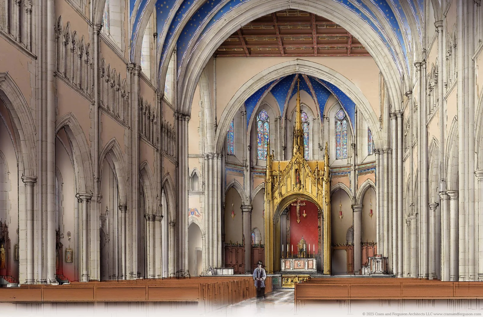 SLIDE 13 - Interior Perspective to Altar.jpg