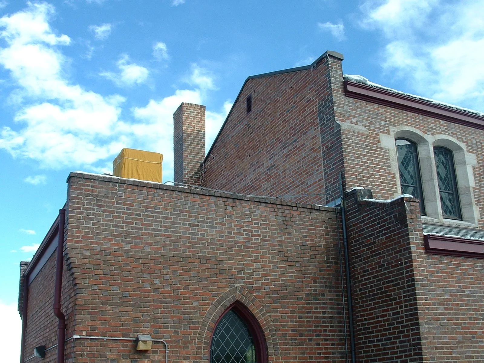 the south wall at the apse sanctuary.JPG