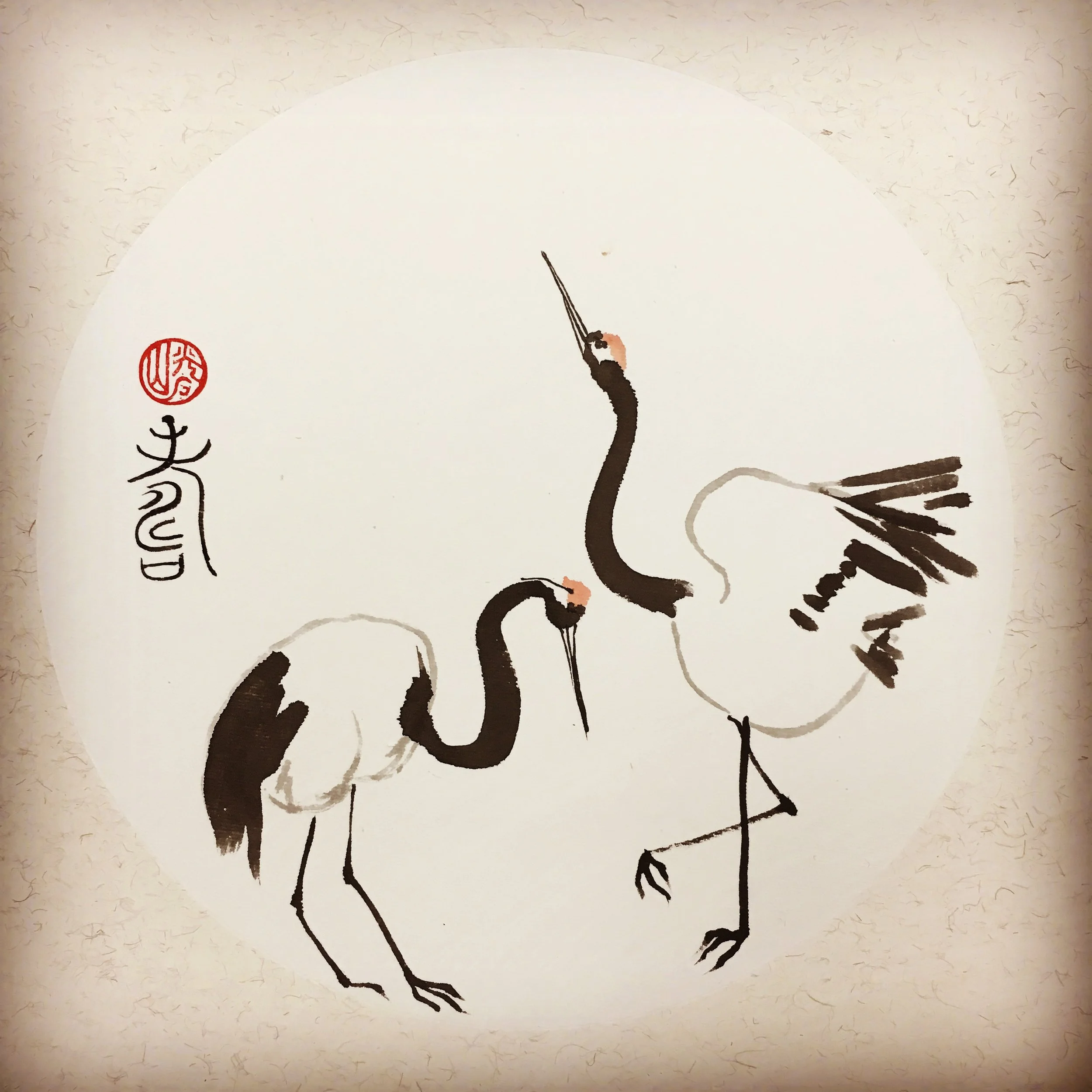 Pair of Cranes by Josh Paynter