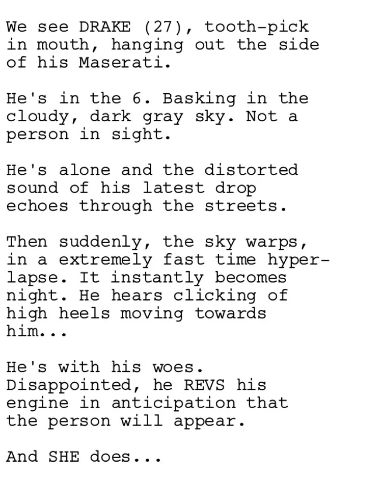 INTRO: "the girl."