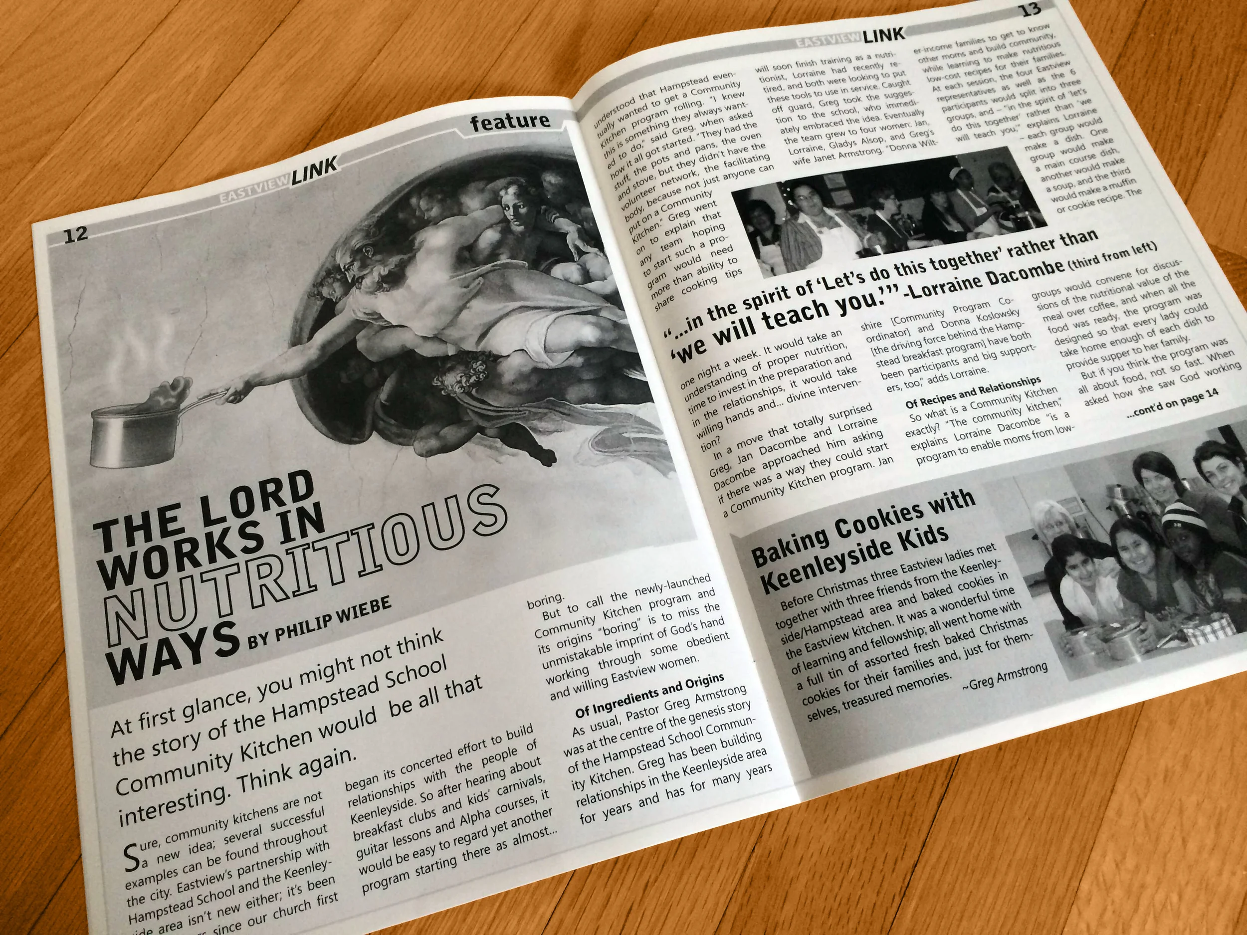 Layout and Editorial: Eastview Link
